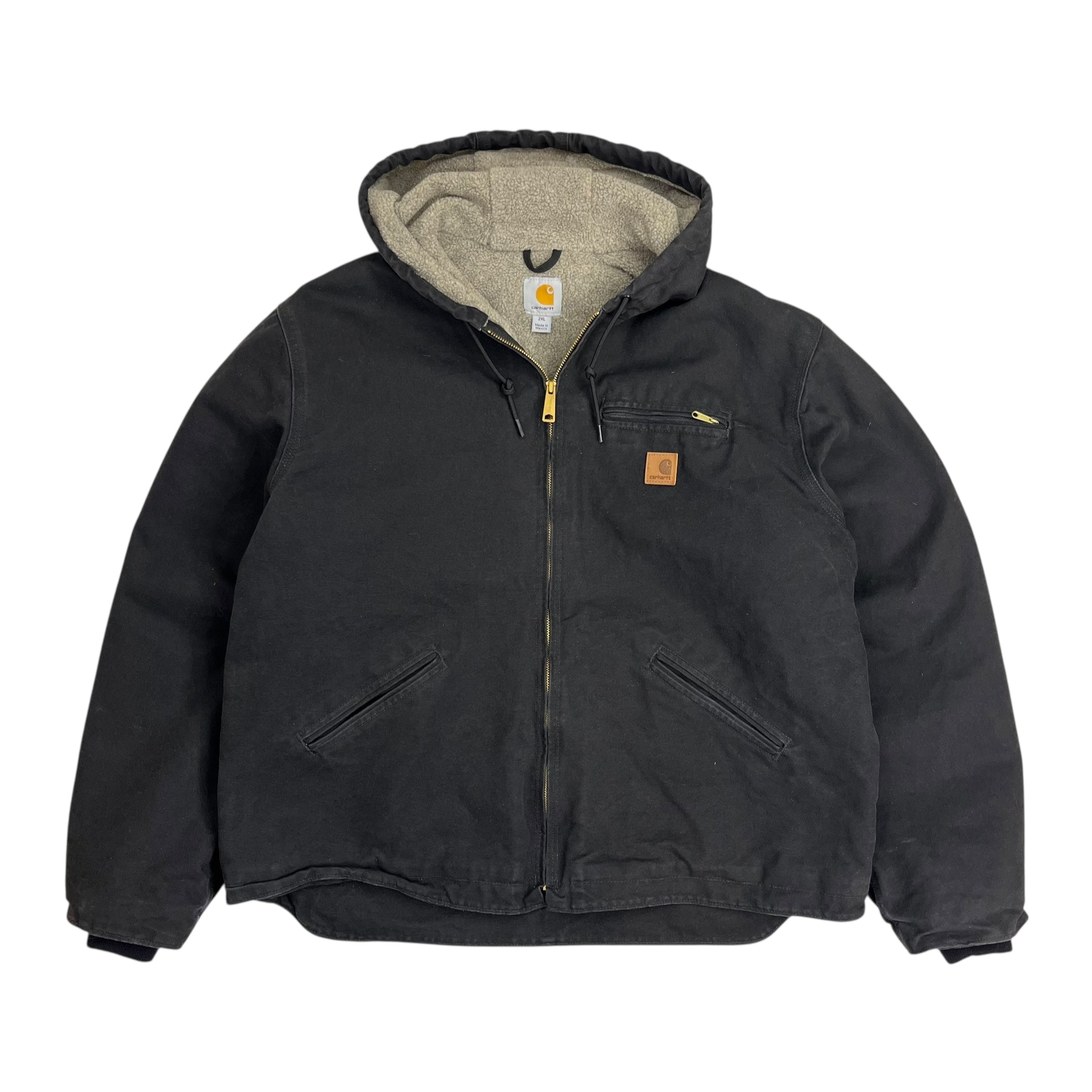 Vintage Carhartt Sierra Lined Jacket Black