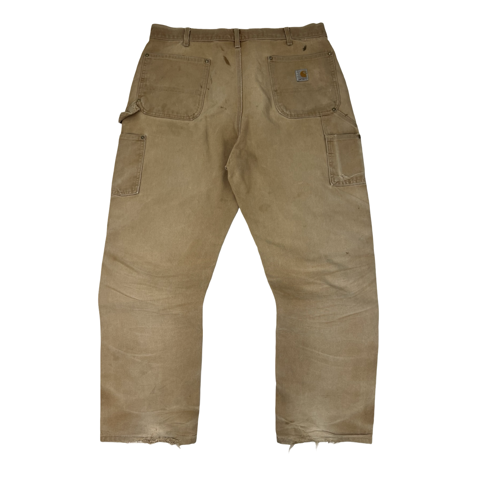 Vintage Carhartt Distressed Double Knee Pant Tan