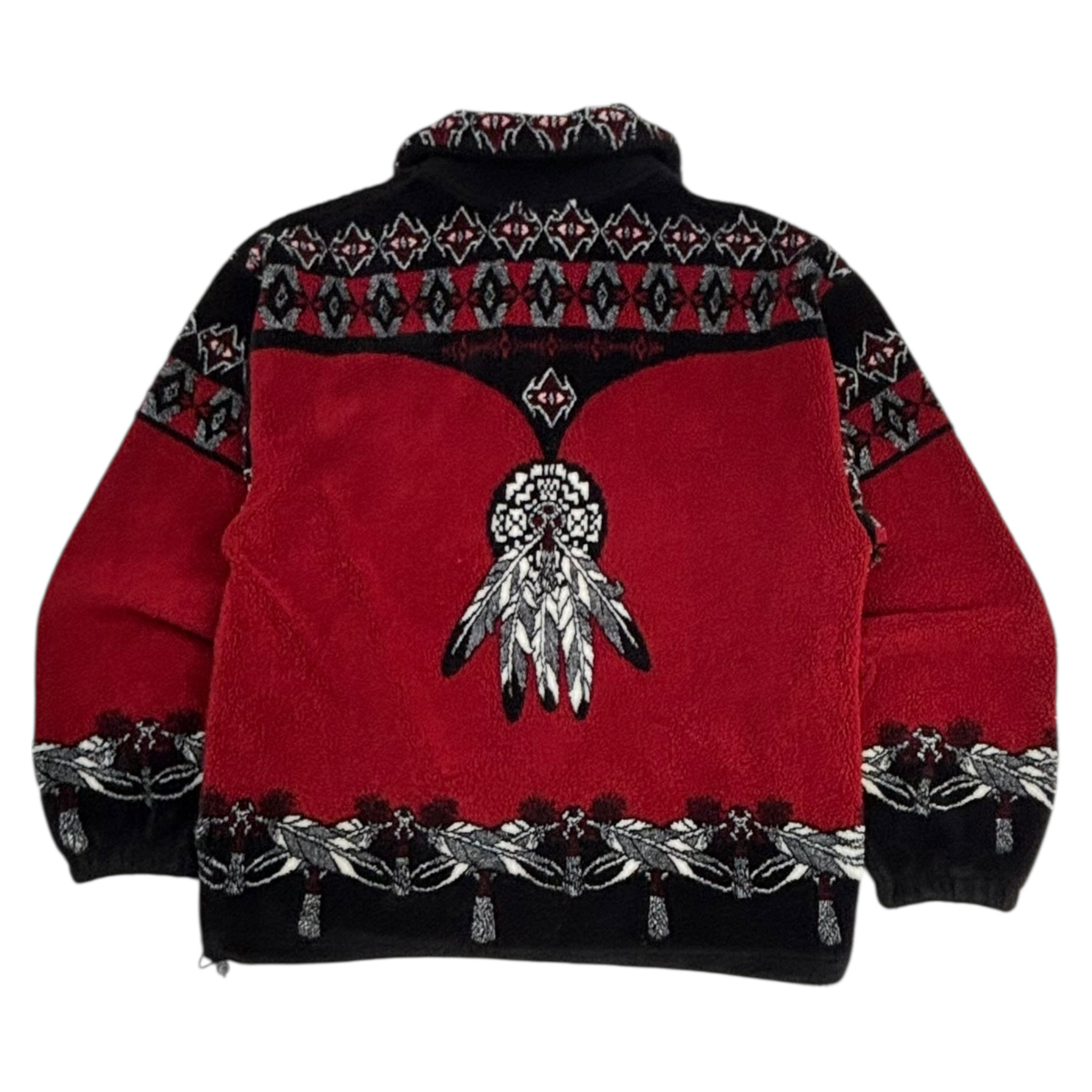 Vintage Milton Funwear Dreamcatcher Fleece Zip-Up