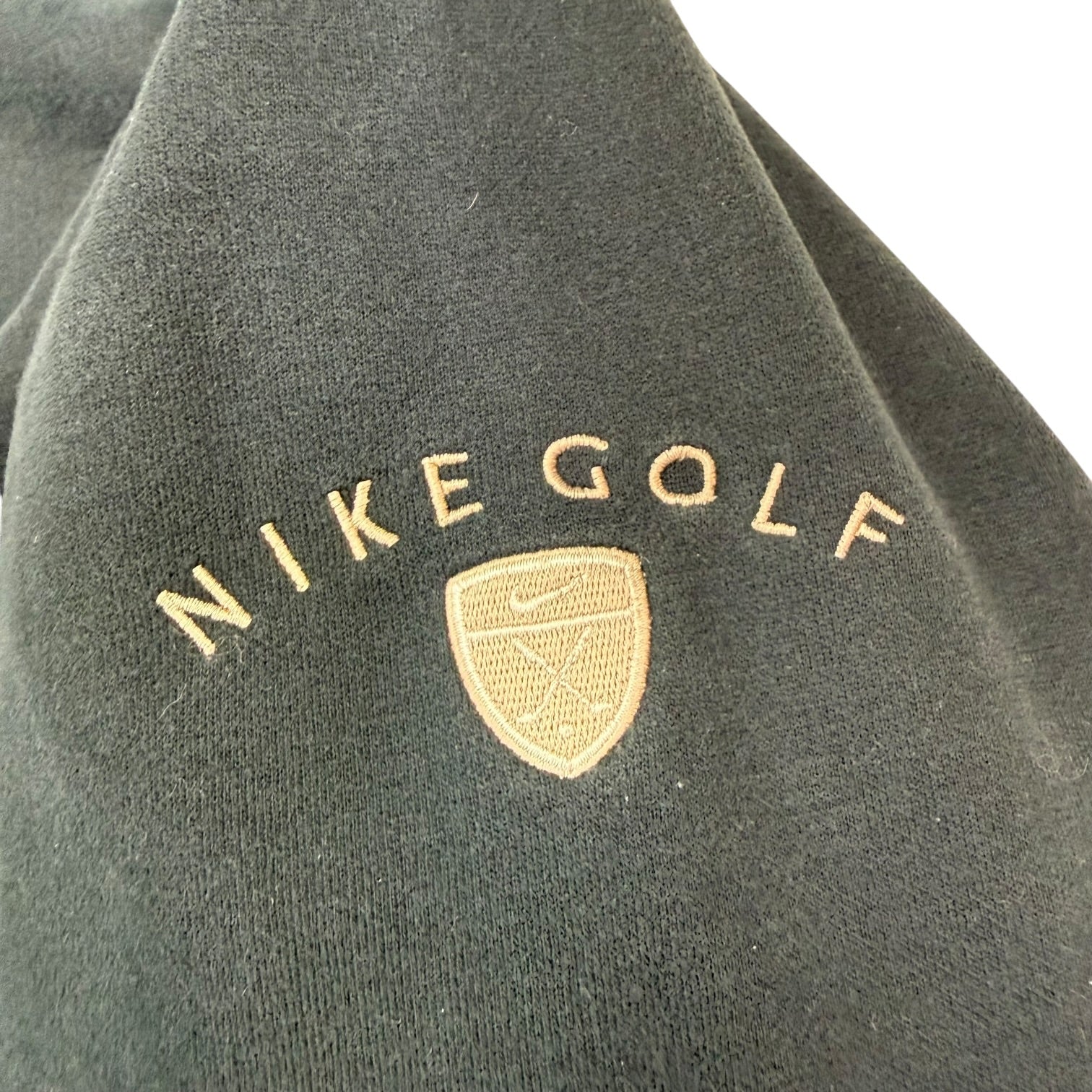 Vintage Nike Golf Quarter Zip Sweater Dark Navy