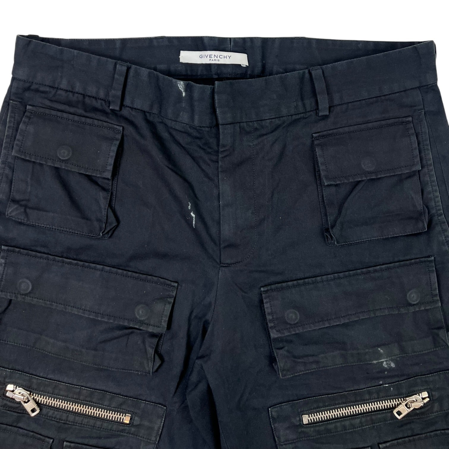 Givenchy Utility Cargo Shorts Black