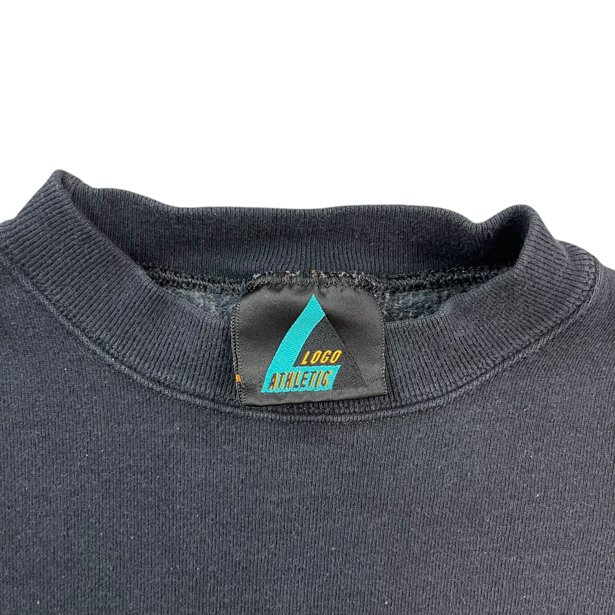 Vintage Indiana University Hoosiers Crewneck Black