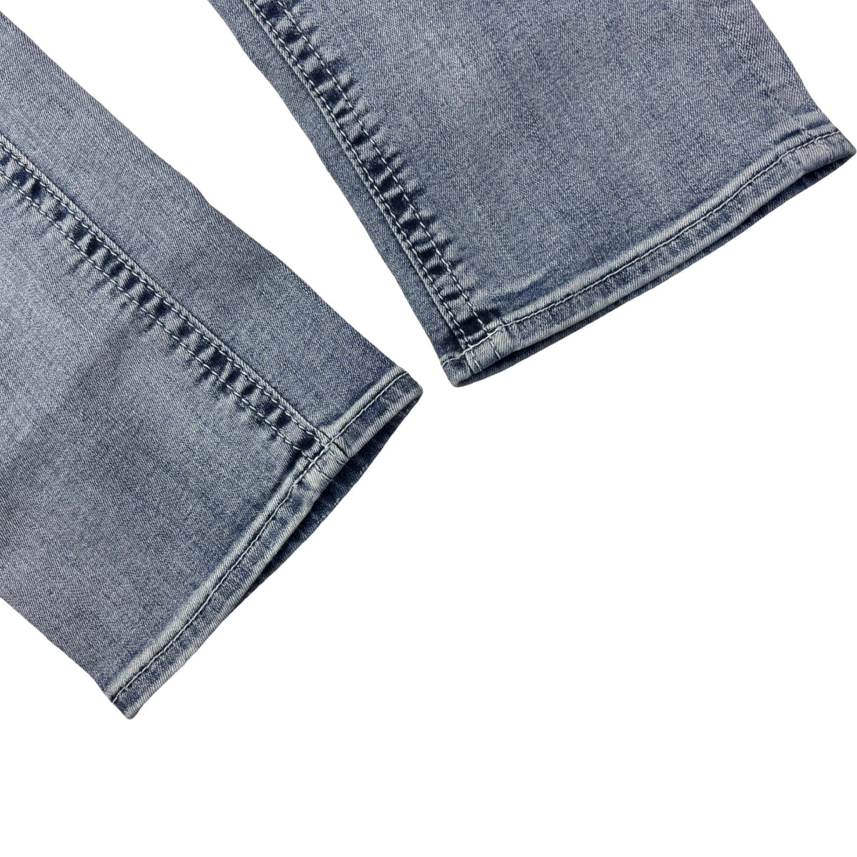 (W) Vintage Y2K Rock Revival Jean Pant Light Wash