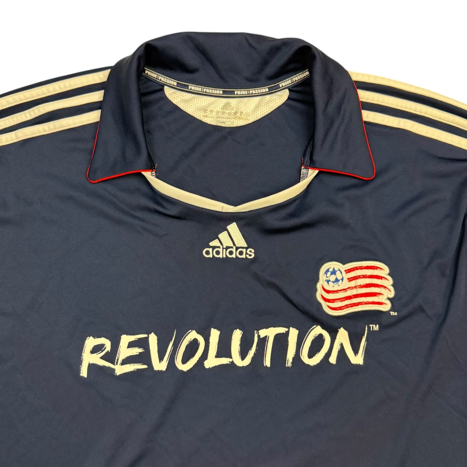 2009 Adidas MLS New England Revolution Jersey Navy Blue