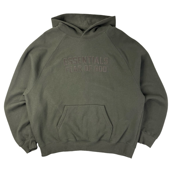 Fear Of God Essentials Hoodie Off Black