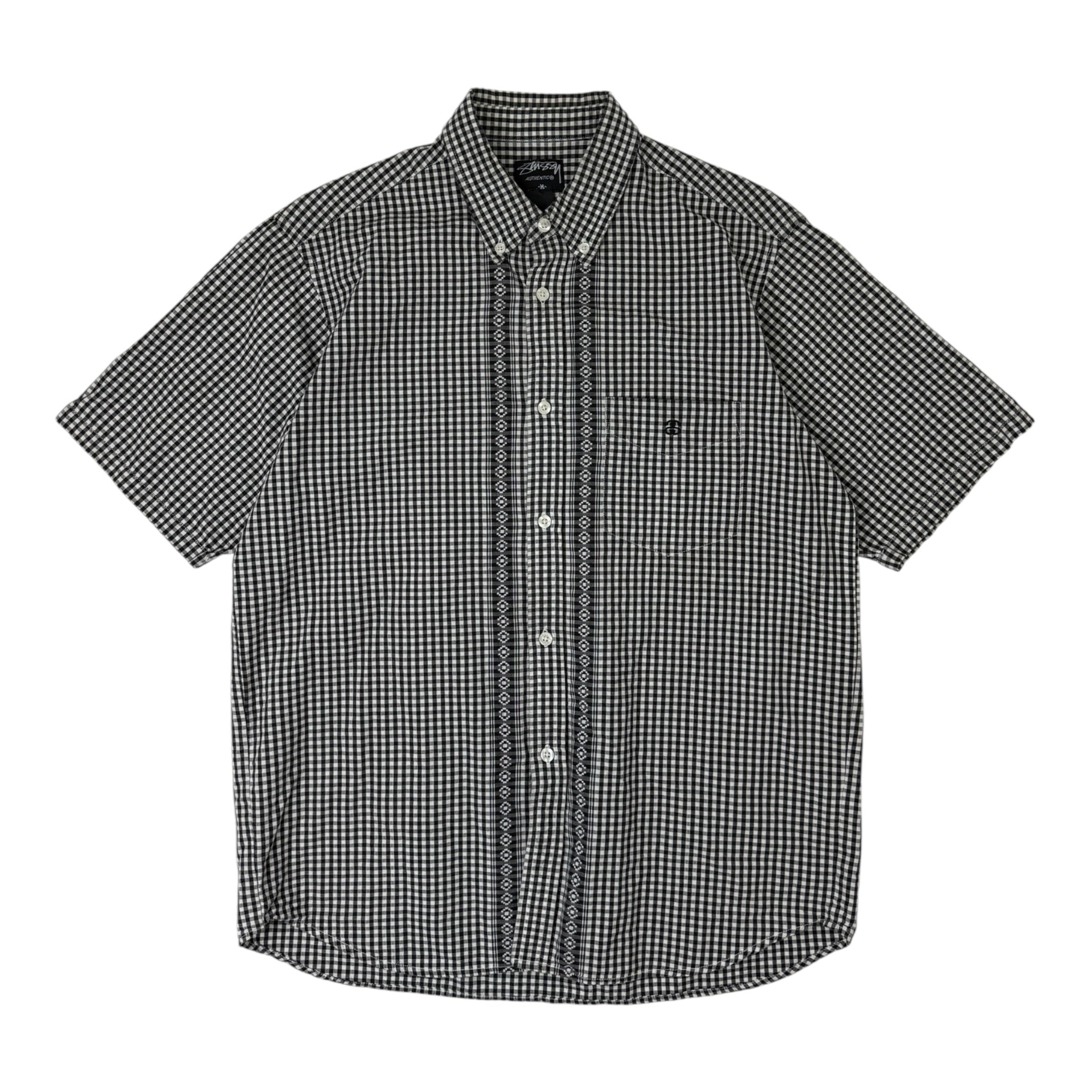 Vintage Stussy S Link Button Up Shirt