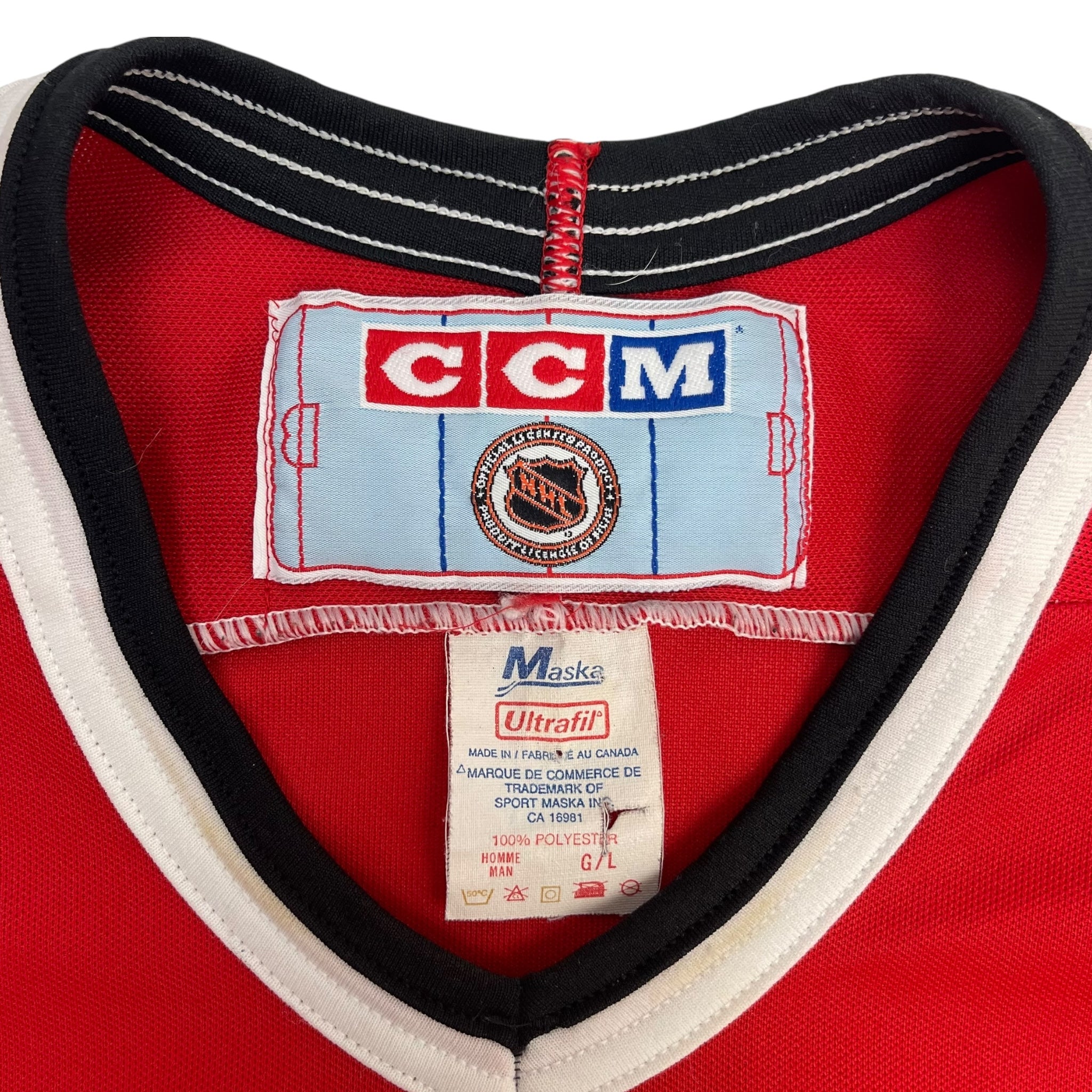Chicago Blackhawks CCM Home Jersey Red