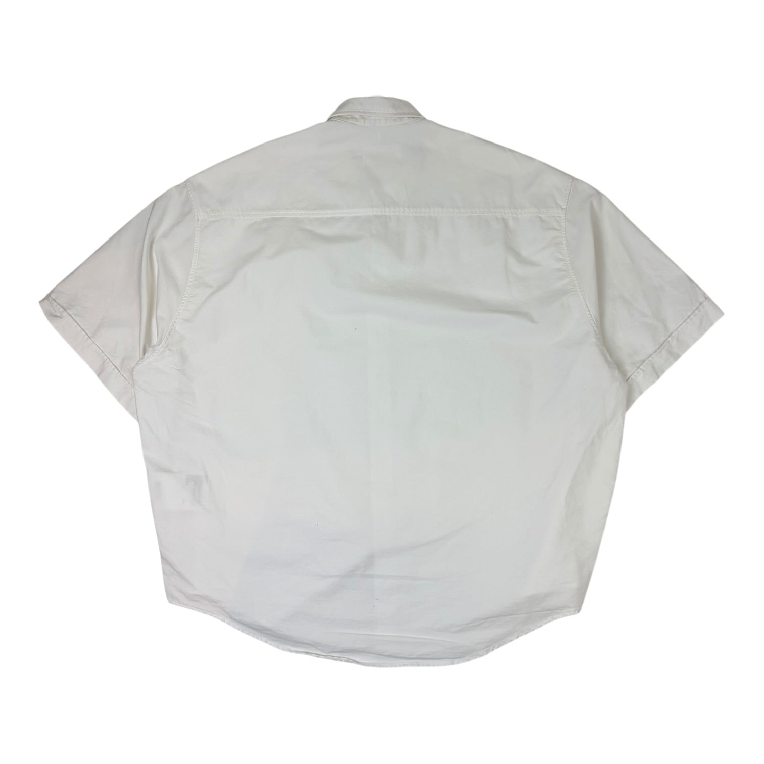 Ami Paris Short Sleeve Button Up White