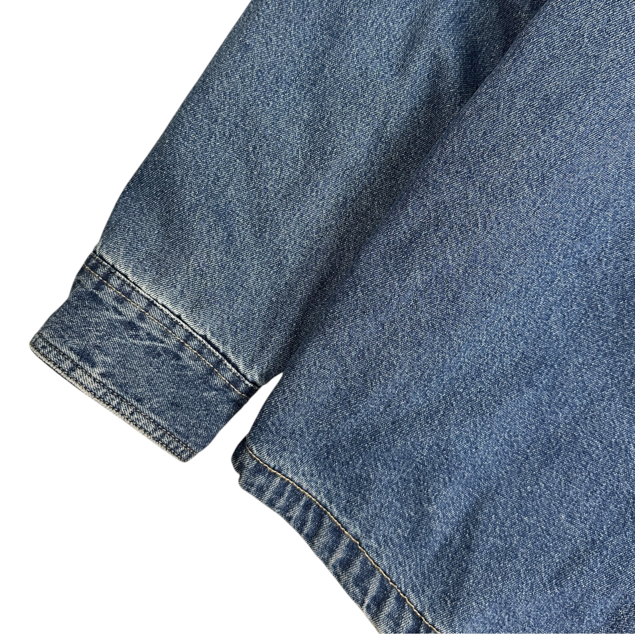 Vintage Chaps Ralph Lauren Insulated Denim Button Up