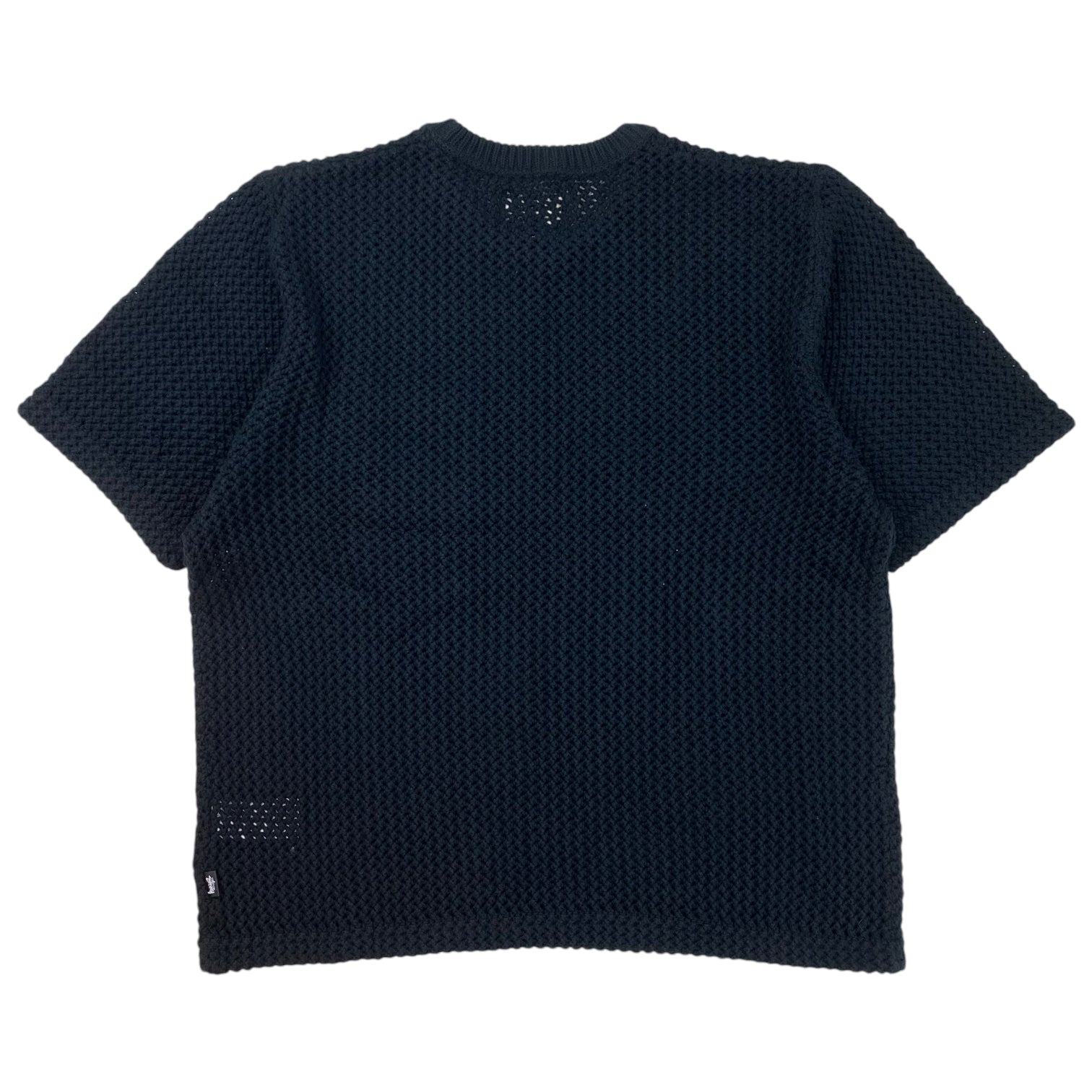 Stüssy Loose Knit T-Shirt Black