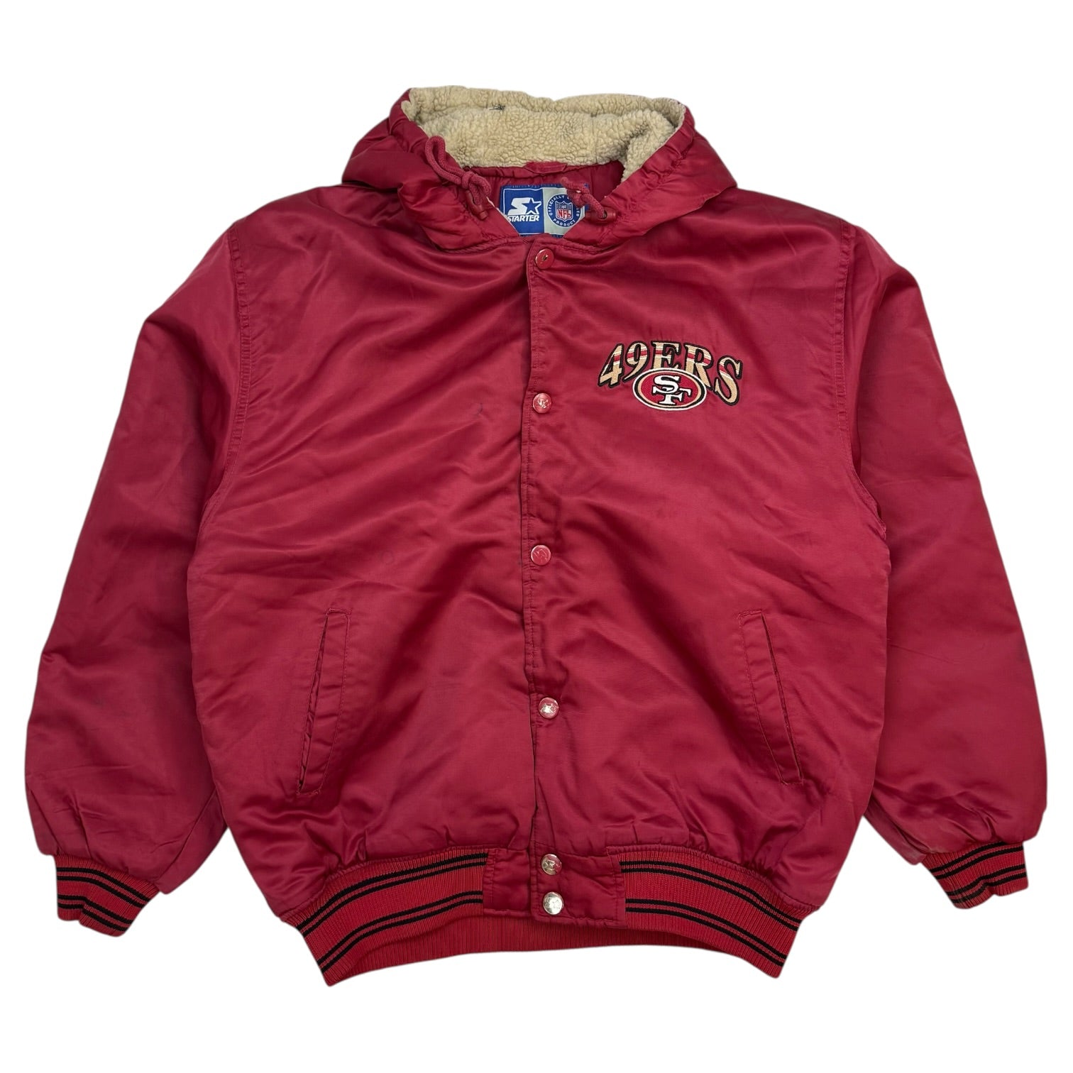 Vintage Starter San Francisco 49ers Jacket Red
