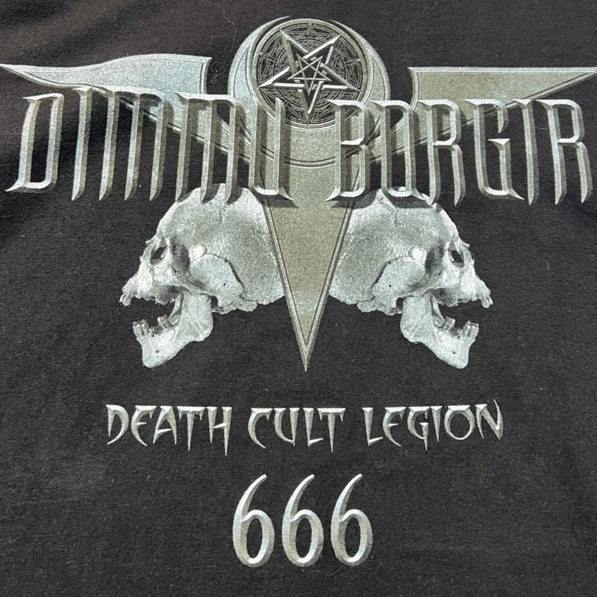Vintage Dimmu Borgir Death Cult T-Shirt Black