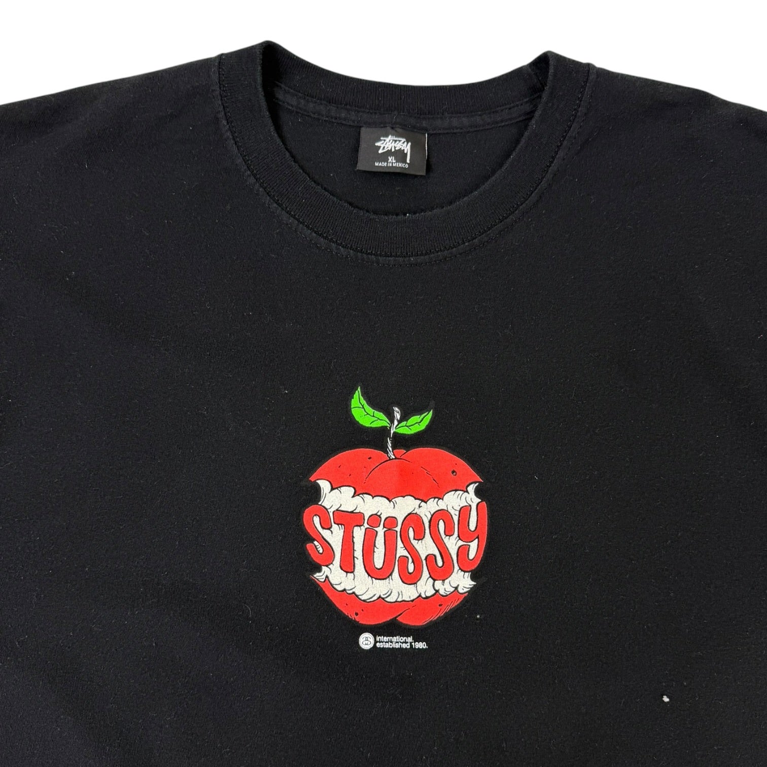 Stussy Apple T-shirt Black