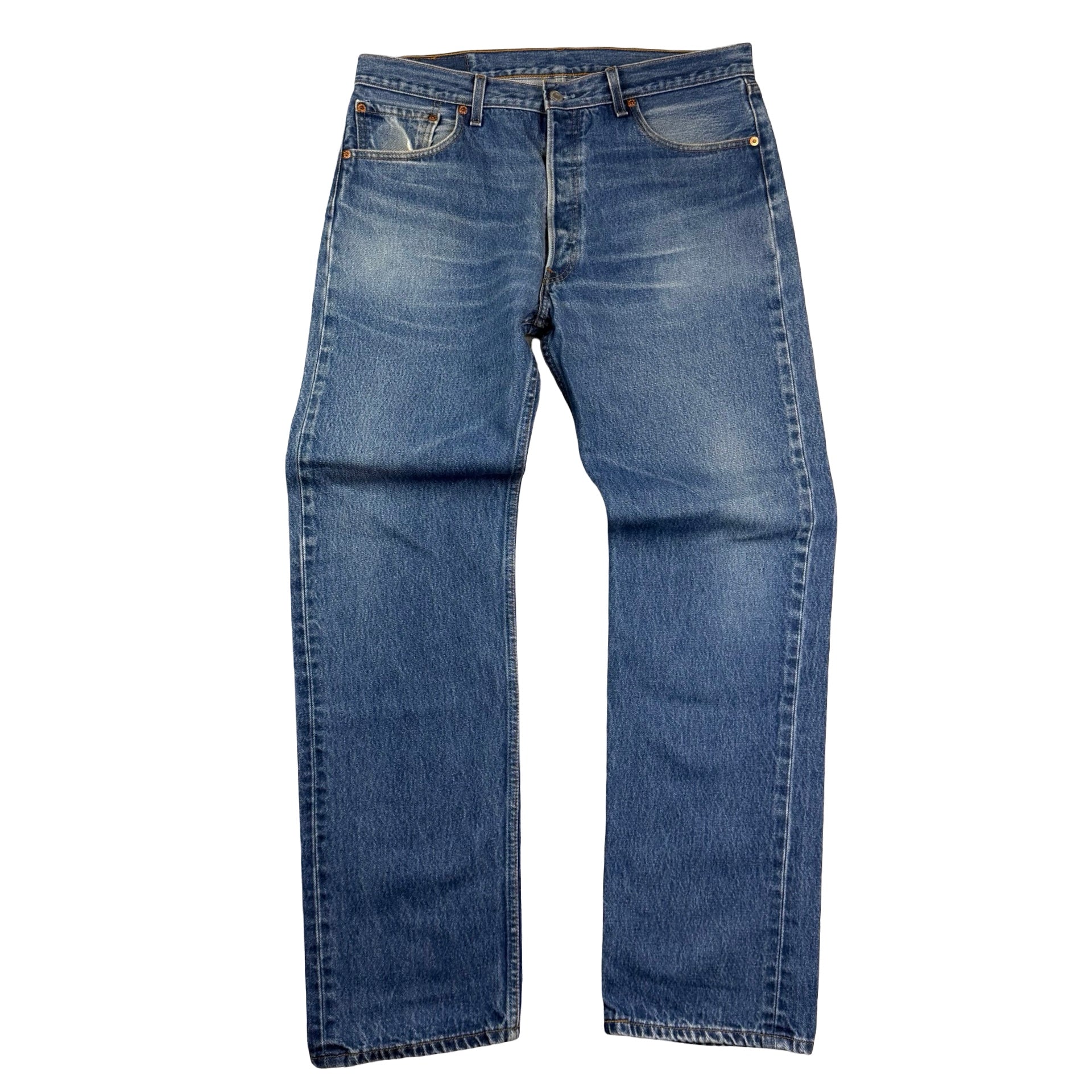 Vintage Levi’s 501 Medium Wash Denim Jeans Blue
