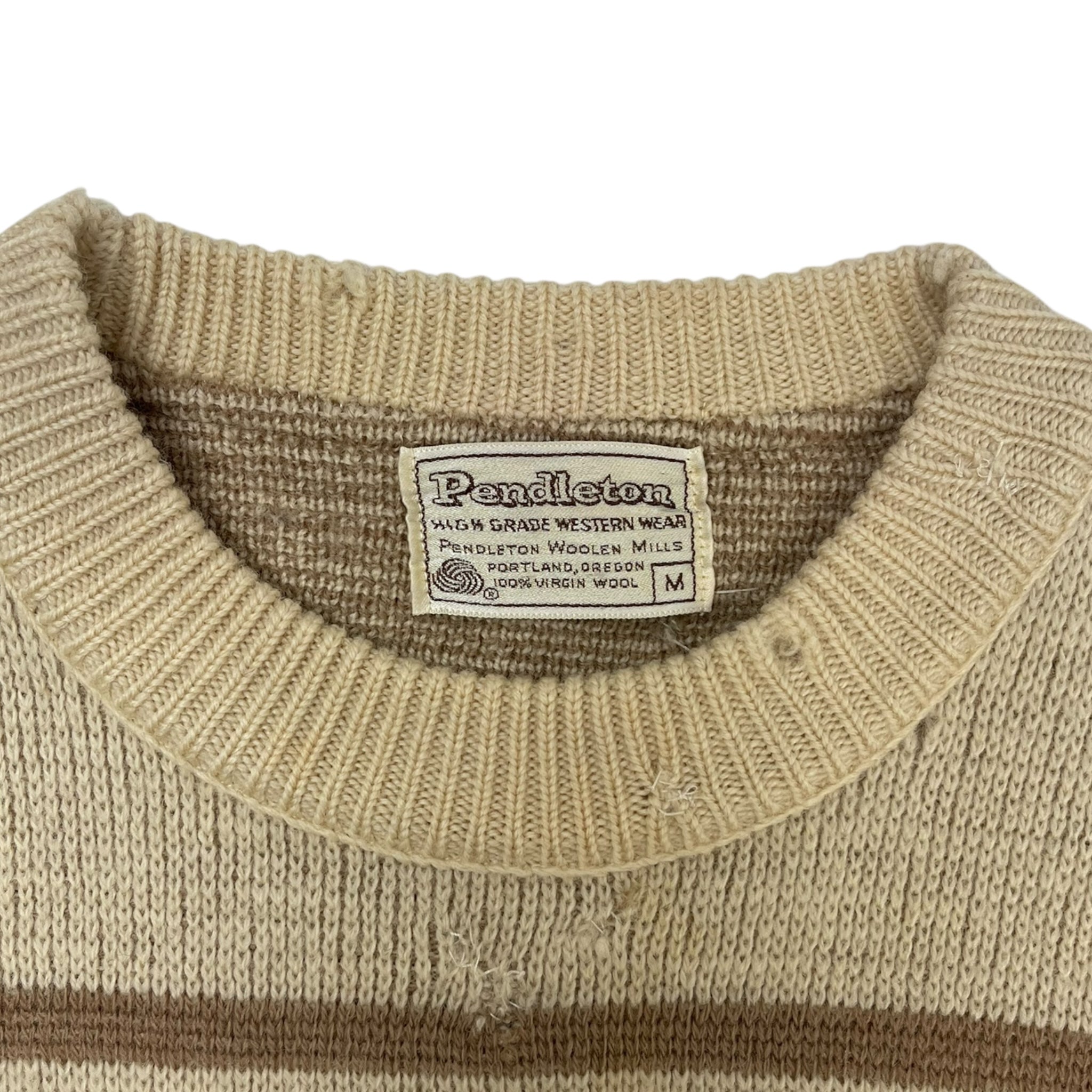 Vintage ‘70s Pendleton Aztec Pattern Knit Sweater