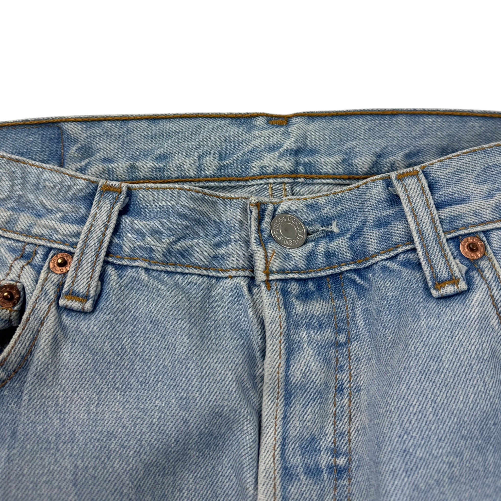 Vintage Levi’s 501’s Denim Bottoms Light Wash