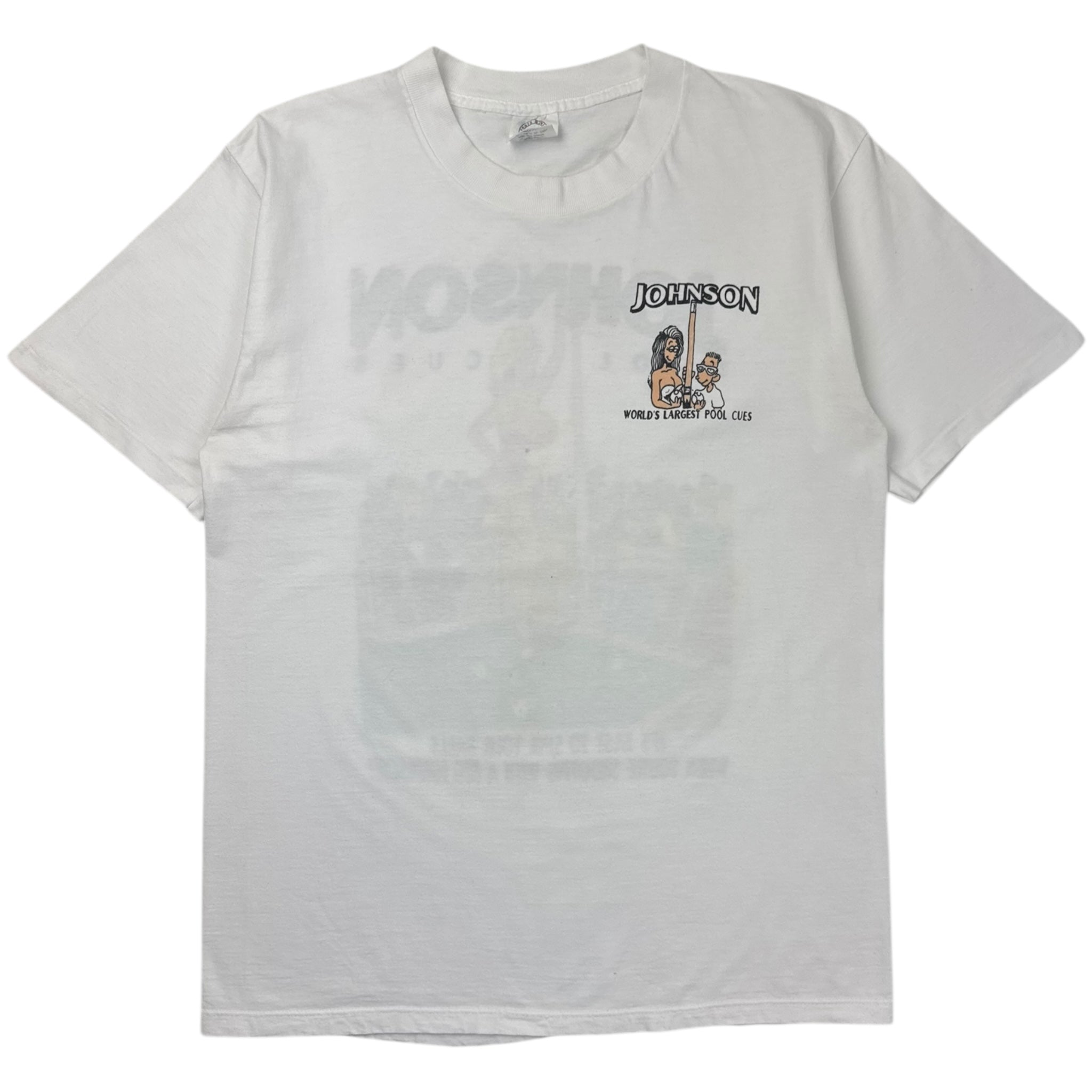 Vintage Big Johnson ‘Worlds Largest Pool Cue’ T-Shirt