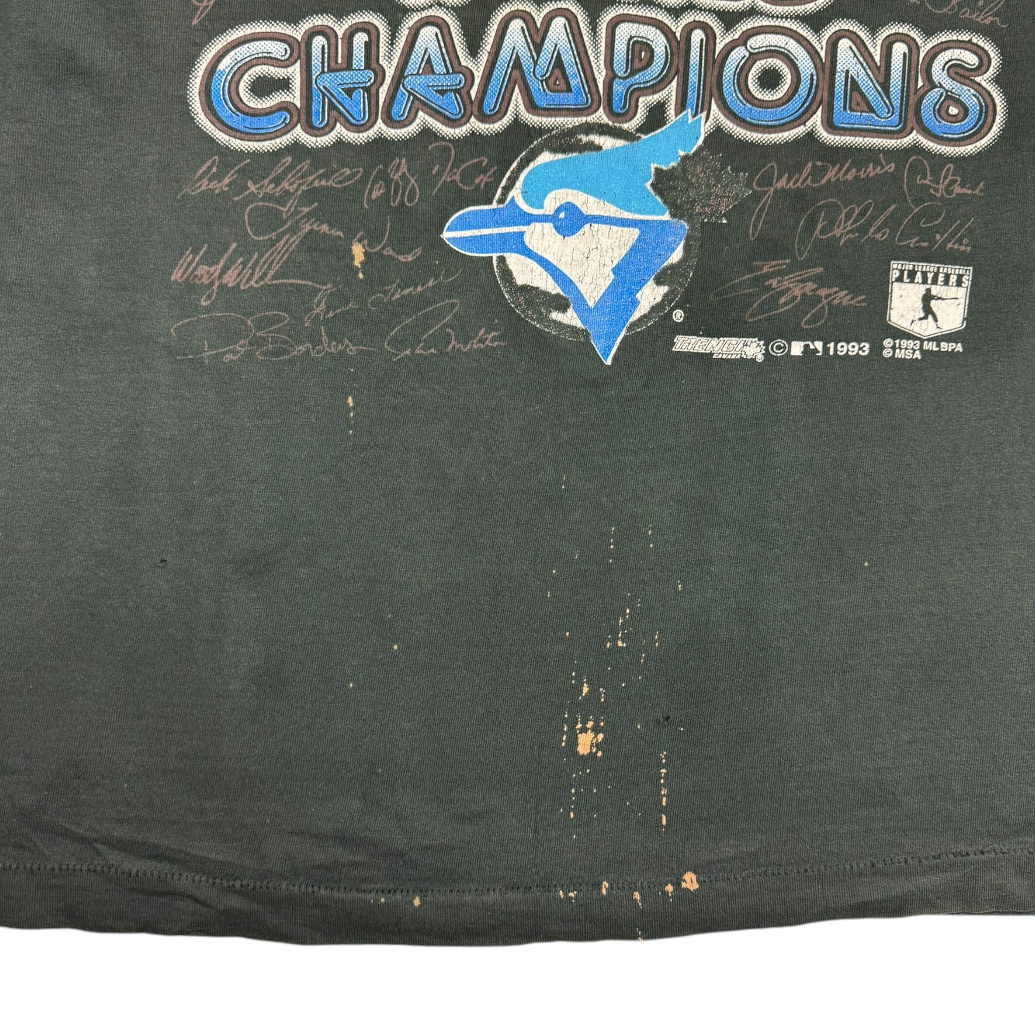 1993 Toronto Blue Jays Champs Signature T-Shirt