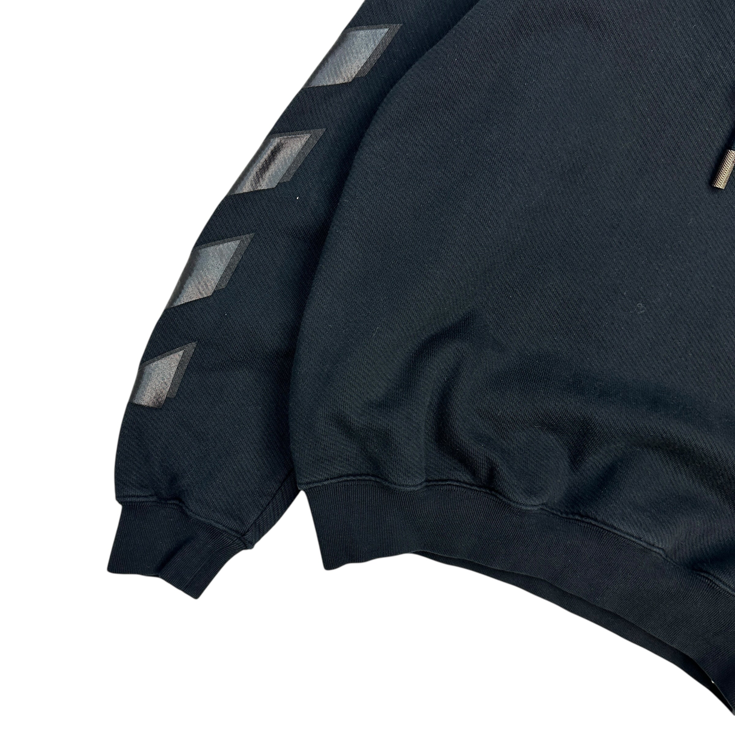 Off-White Rubber Arrows Hoodie Black/Black