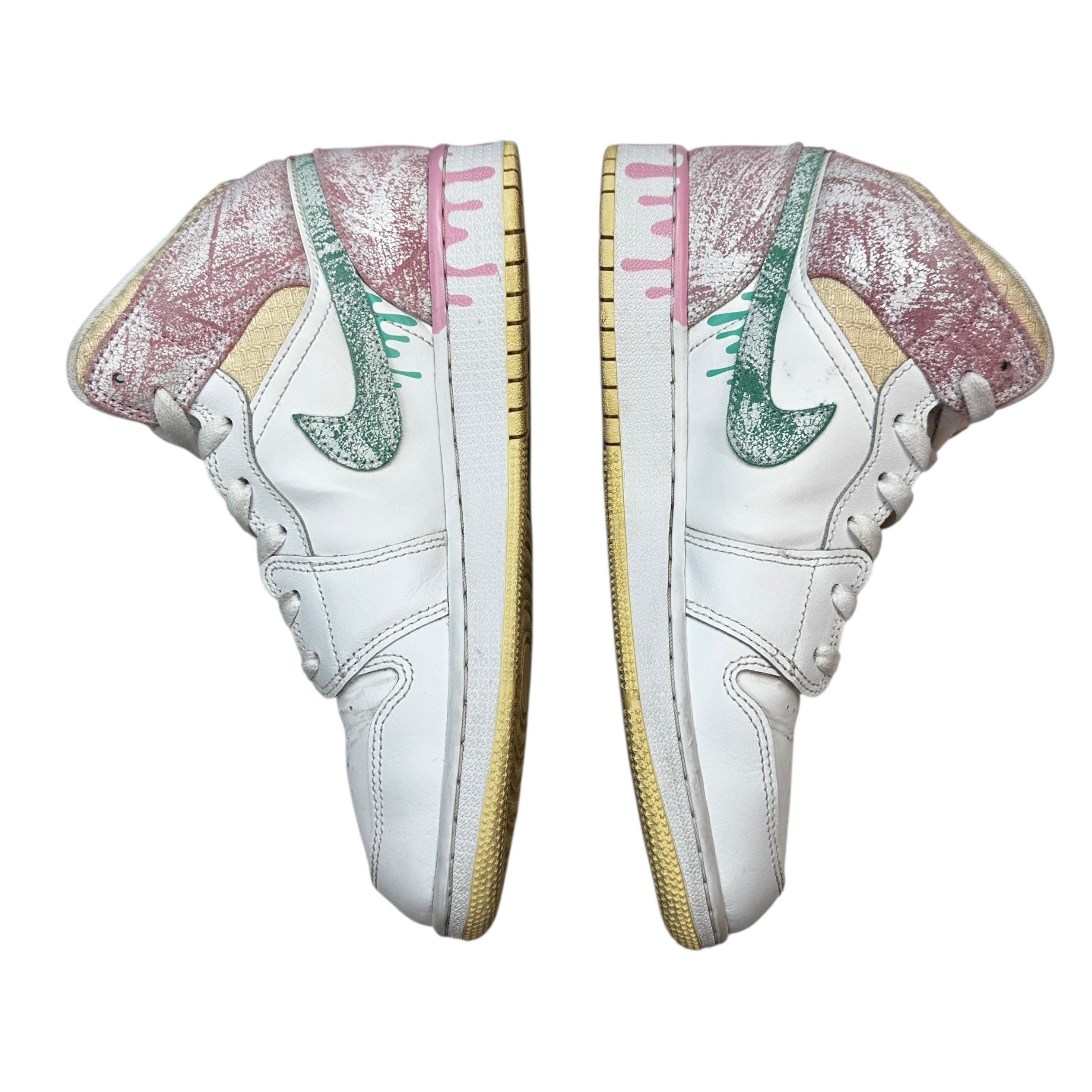 Jordan 1 Mid Paint Drip (Used)