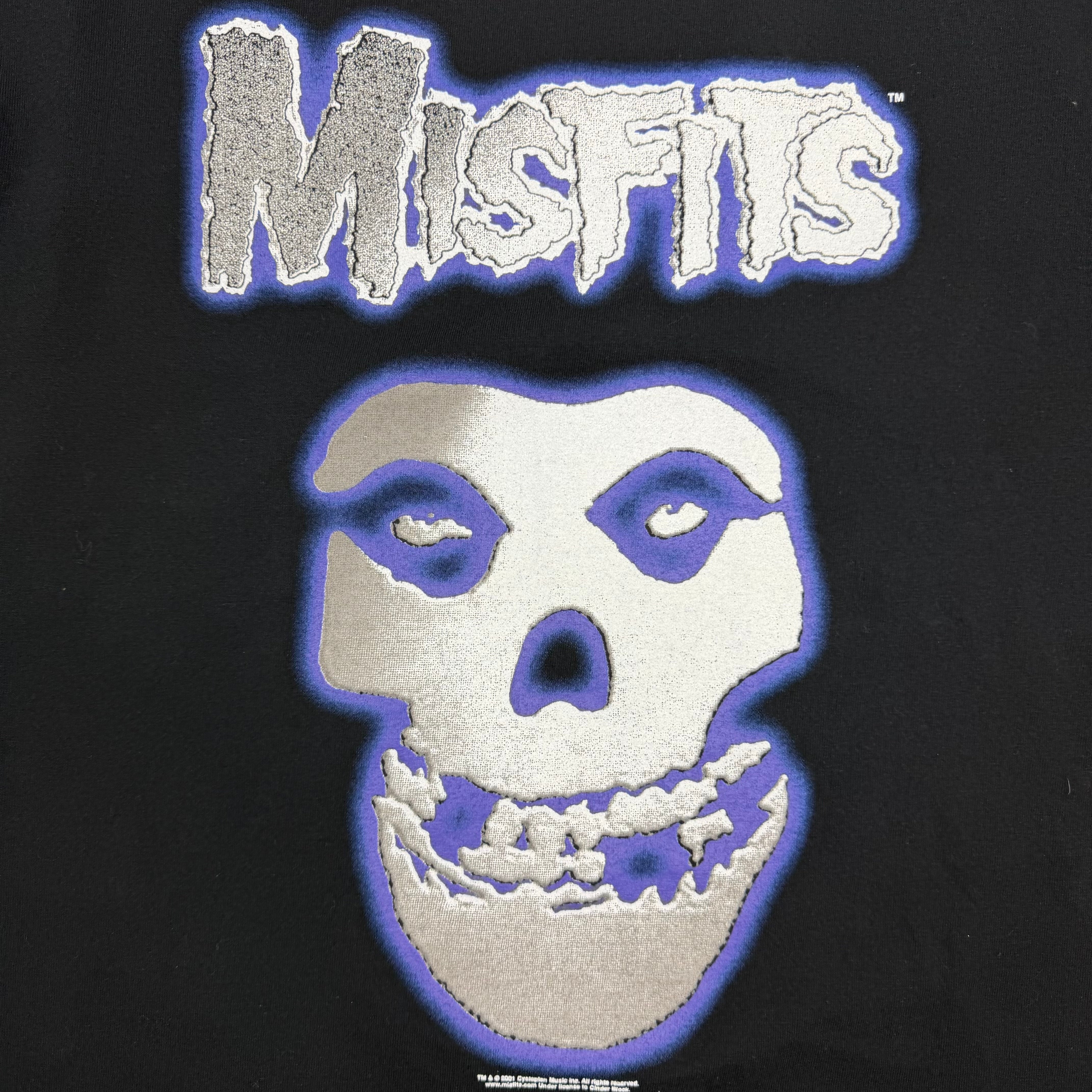 2001 Misfits Fiend Skull Longsleeve Black