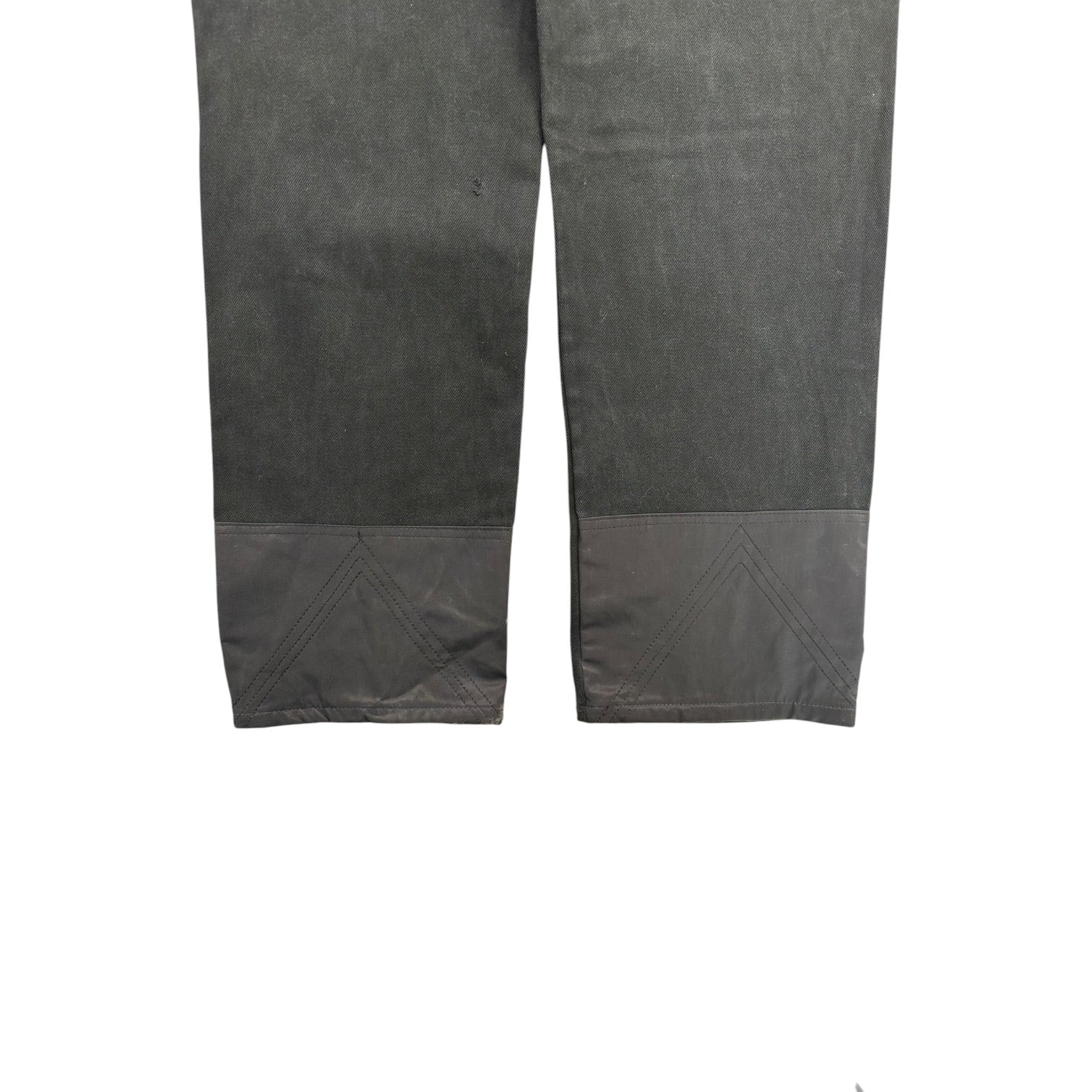 (W) Y2K Pelle Pelle Embroidered Baggy Jeans Black
