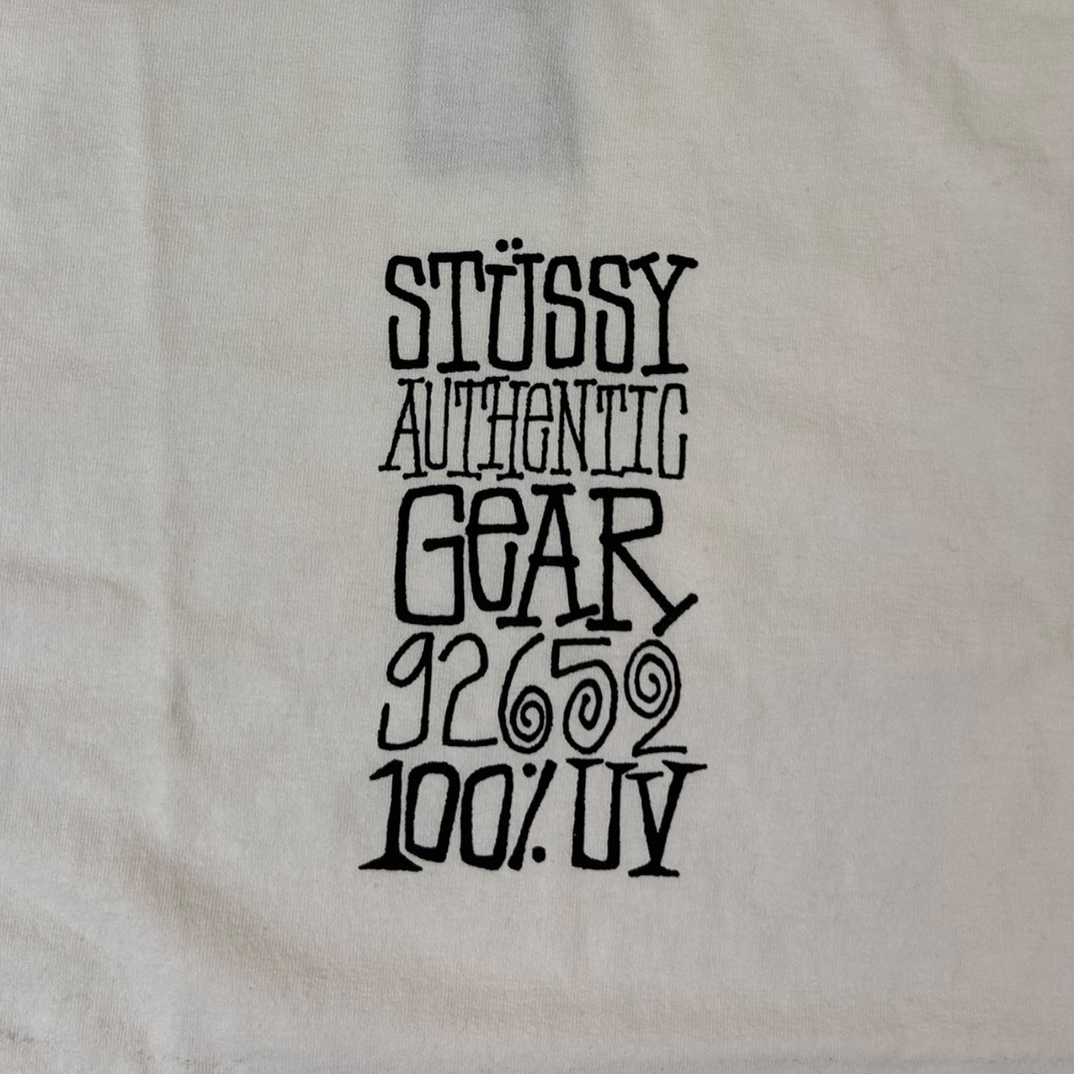 Stussy Authentic Gear T-Shirt Natural