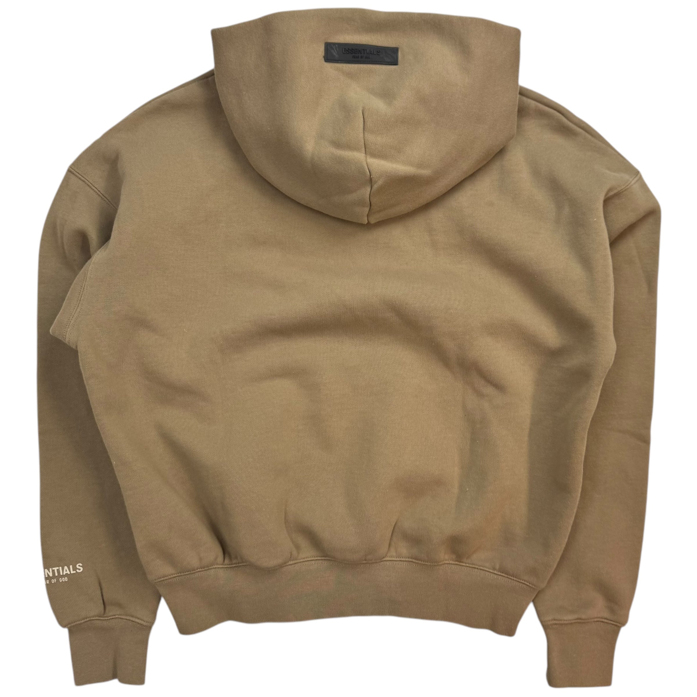 Fear Of God Essentials Kids Hoodie Brown