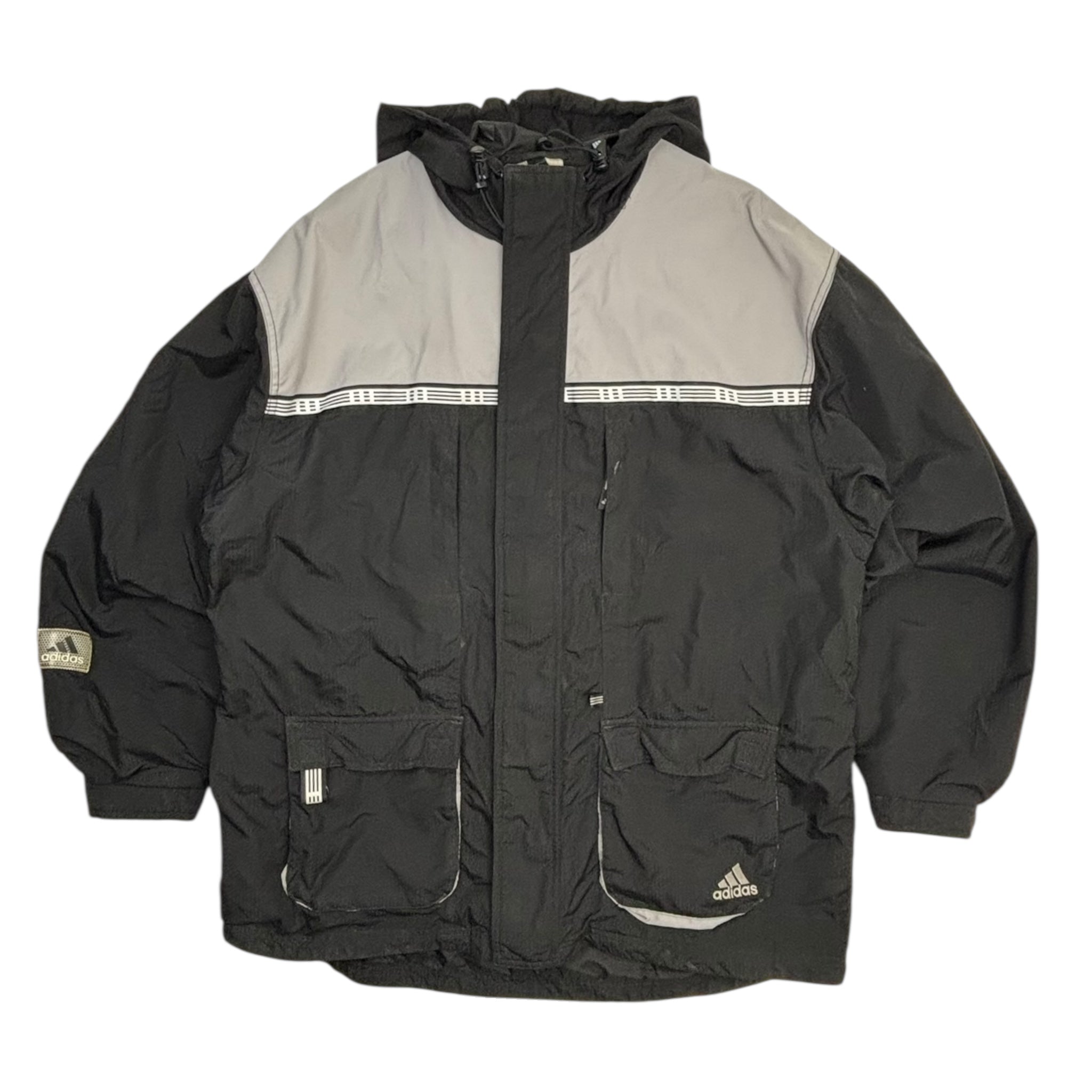 Vintage Adidas Long Windbreaker Coat
