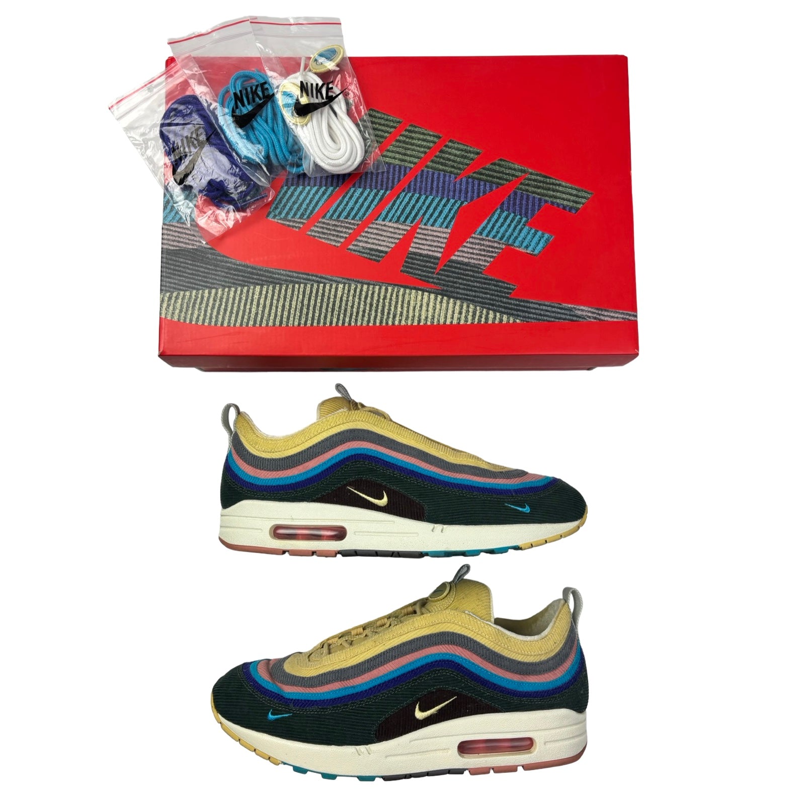Nike Air Max 1/97 Sean Wotherspoon (Extra Lace Set Only) (Used)
