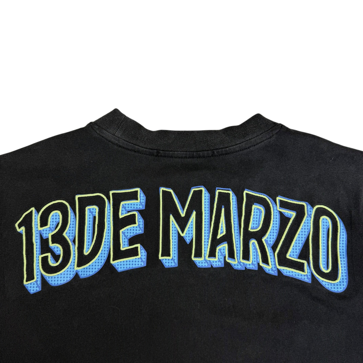 13DE MARZO Heart Tee Black