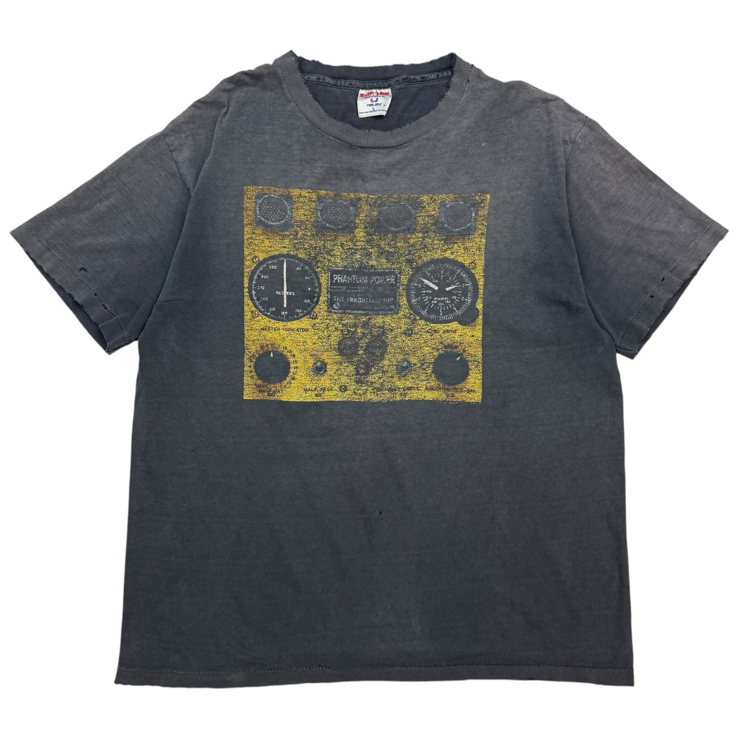 1998 Tragically Hip Phantom Power Tour Tee Faded Black