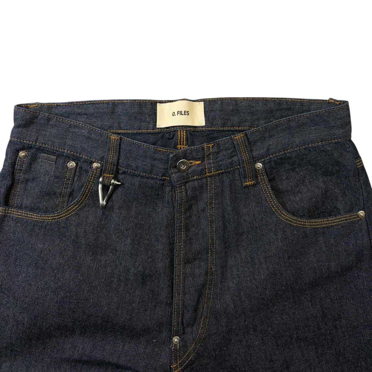 O.FILES Italian Raw Denim Jeans Indigo