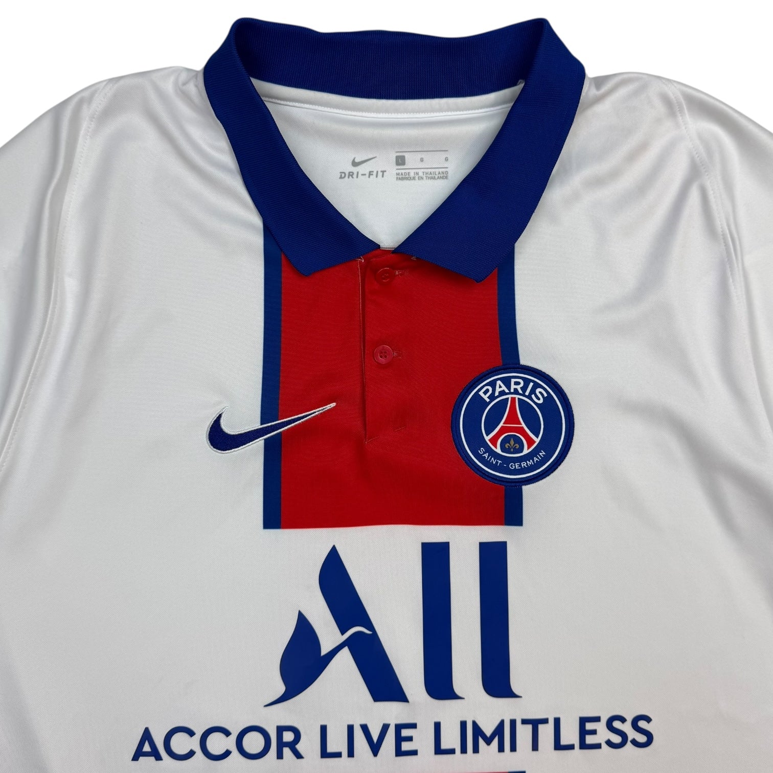 Nike PSG Vapor Knit Away Jersey White