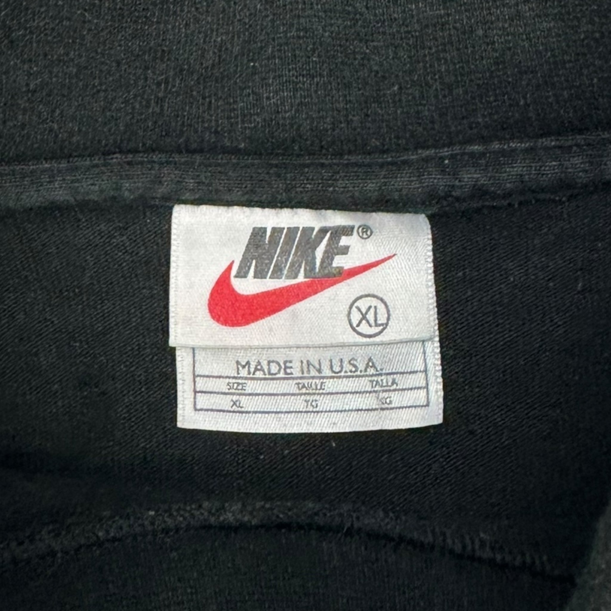 Vintage Nike Heavyweight Turtleneck Longsleeve Black