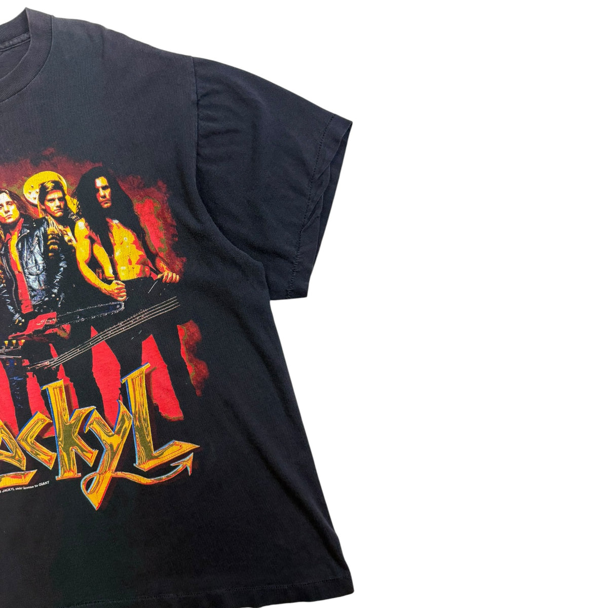 Vintage 1993 Jackyll “Rock Me Roll Me” Tour T-Shirt Black