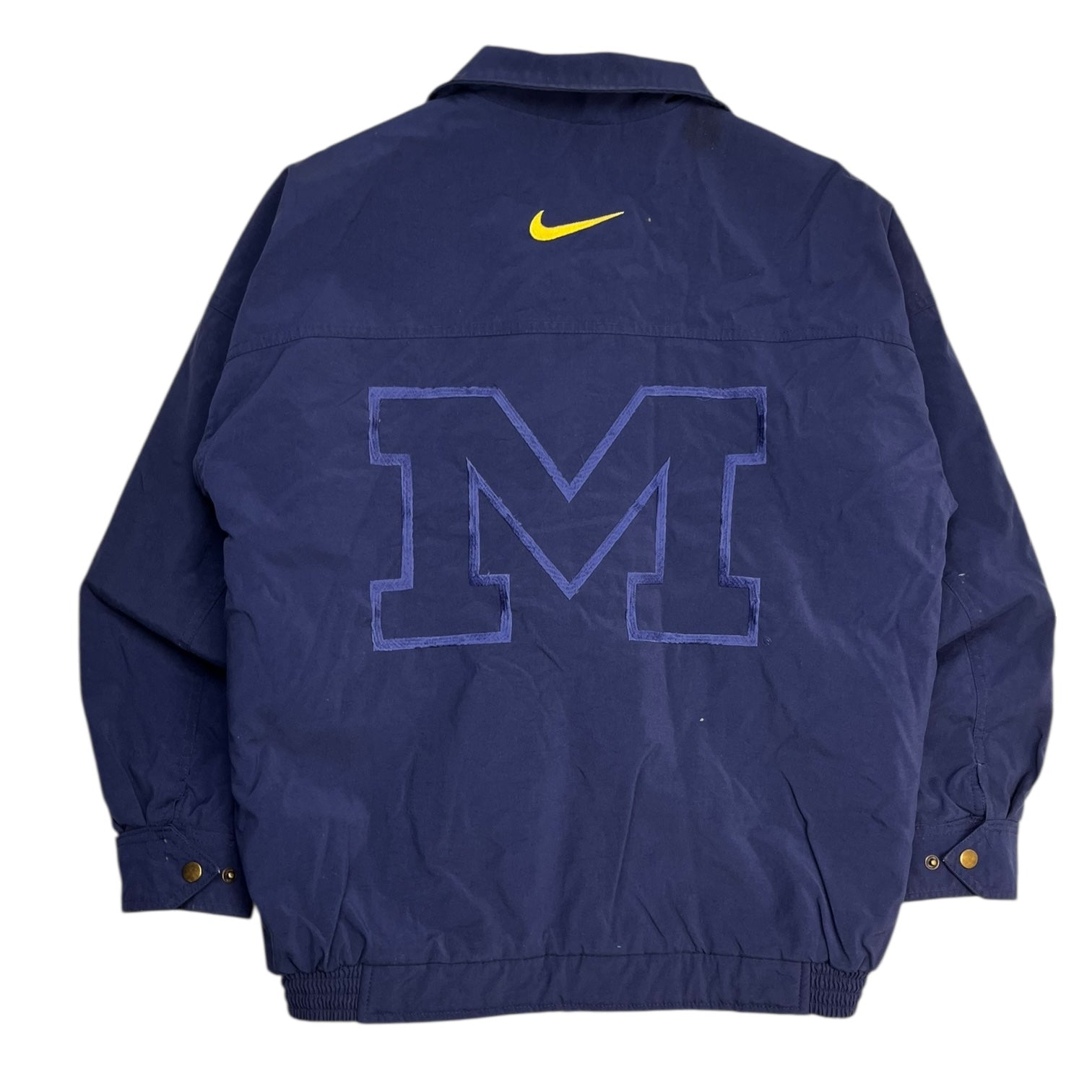 Vintage Nike Michigan Team Insulated Light Jacket