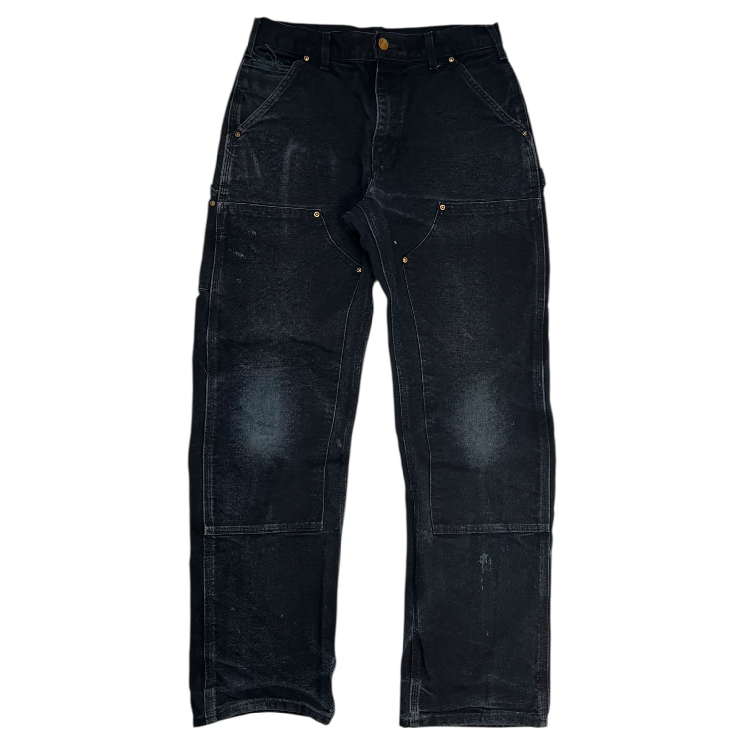 Vintage Carhartt Double Knee Dungarees black