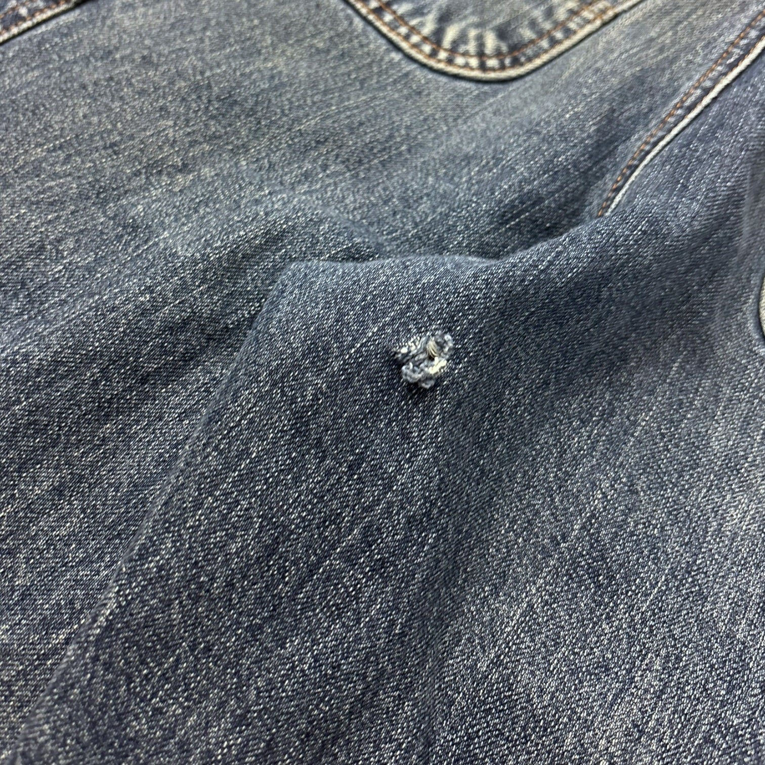 Carhartt Carpenter Denim Pants Worn Indigo