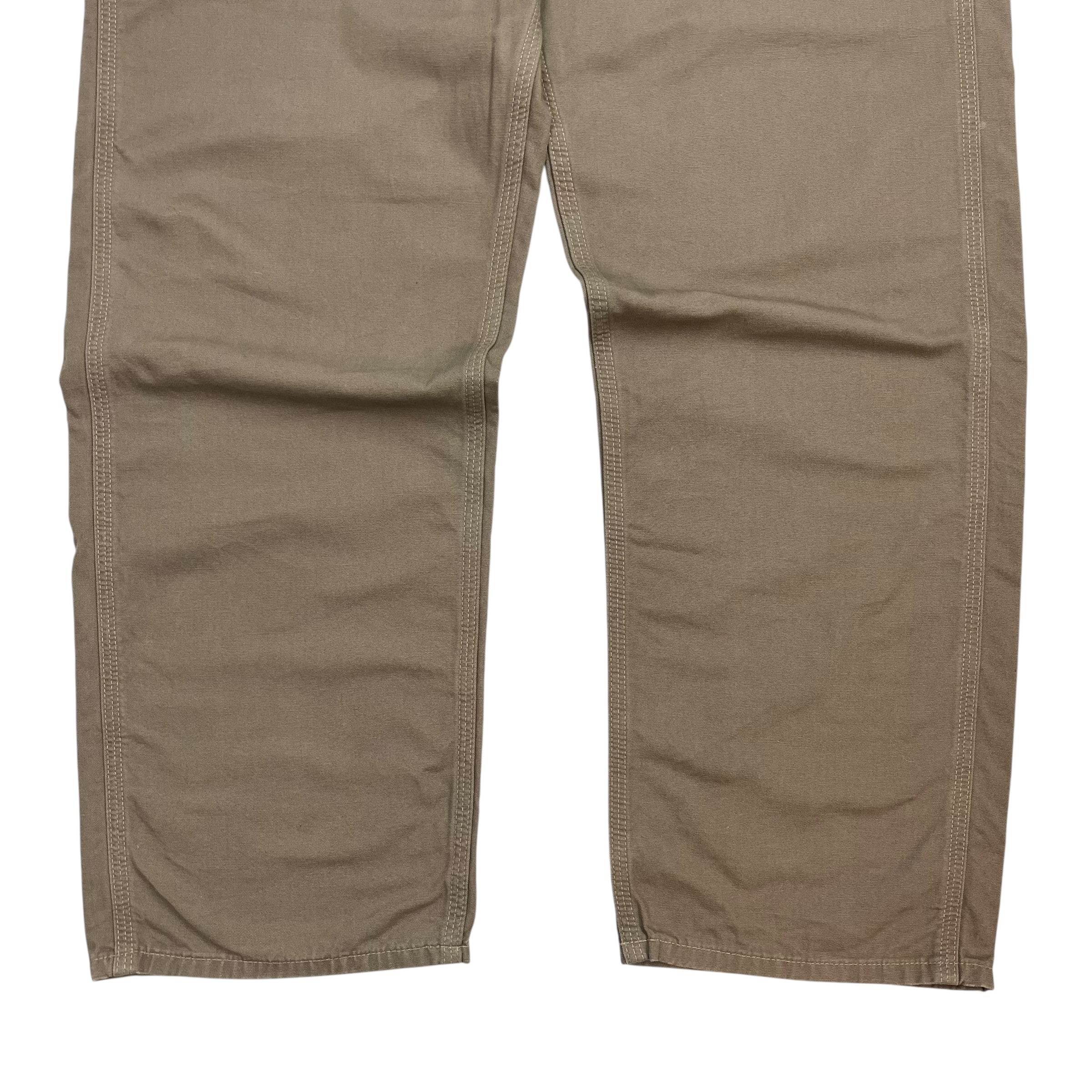Vintage Carhartt Dungaree Pants Light Brown