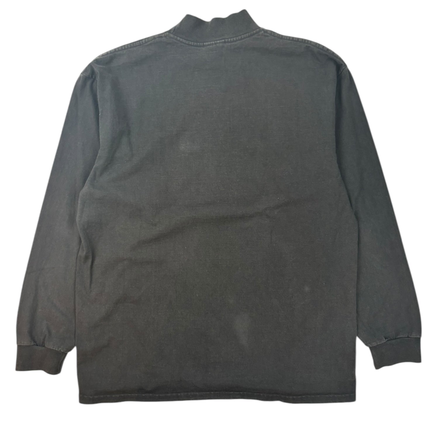 Vintage Nike Mock Neck Long Sleeve Shirt Black