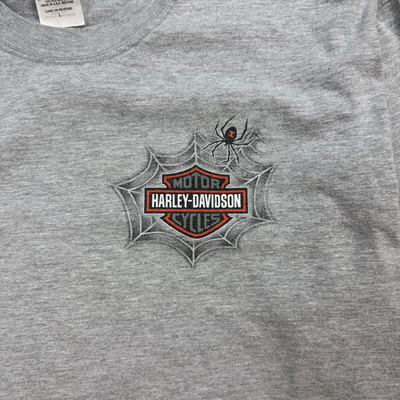 2007 Harley Davidson Of Wyoming L/S Tee Grey