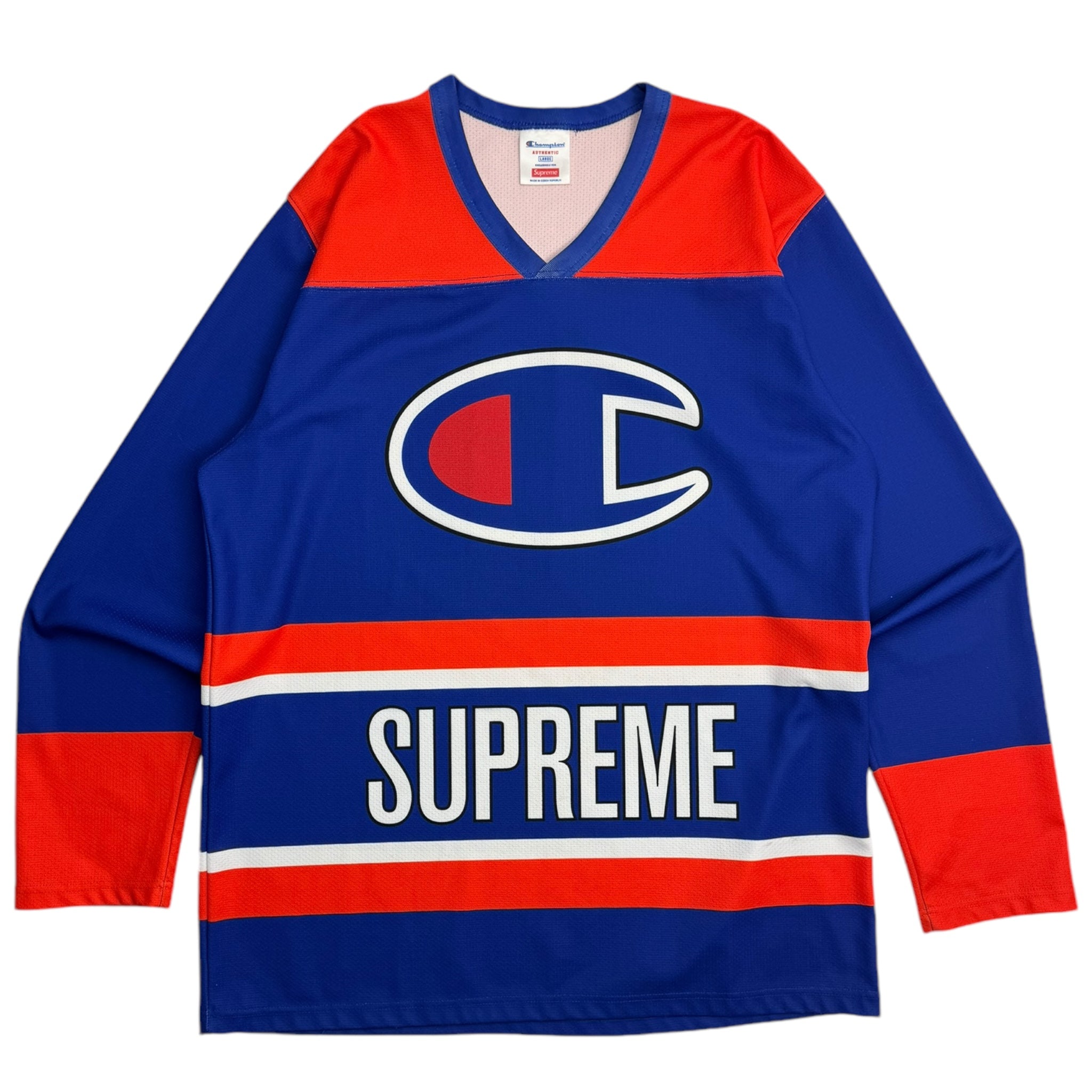 Supreme x Champion Hockey Jersey