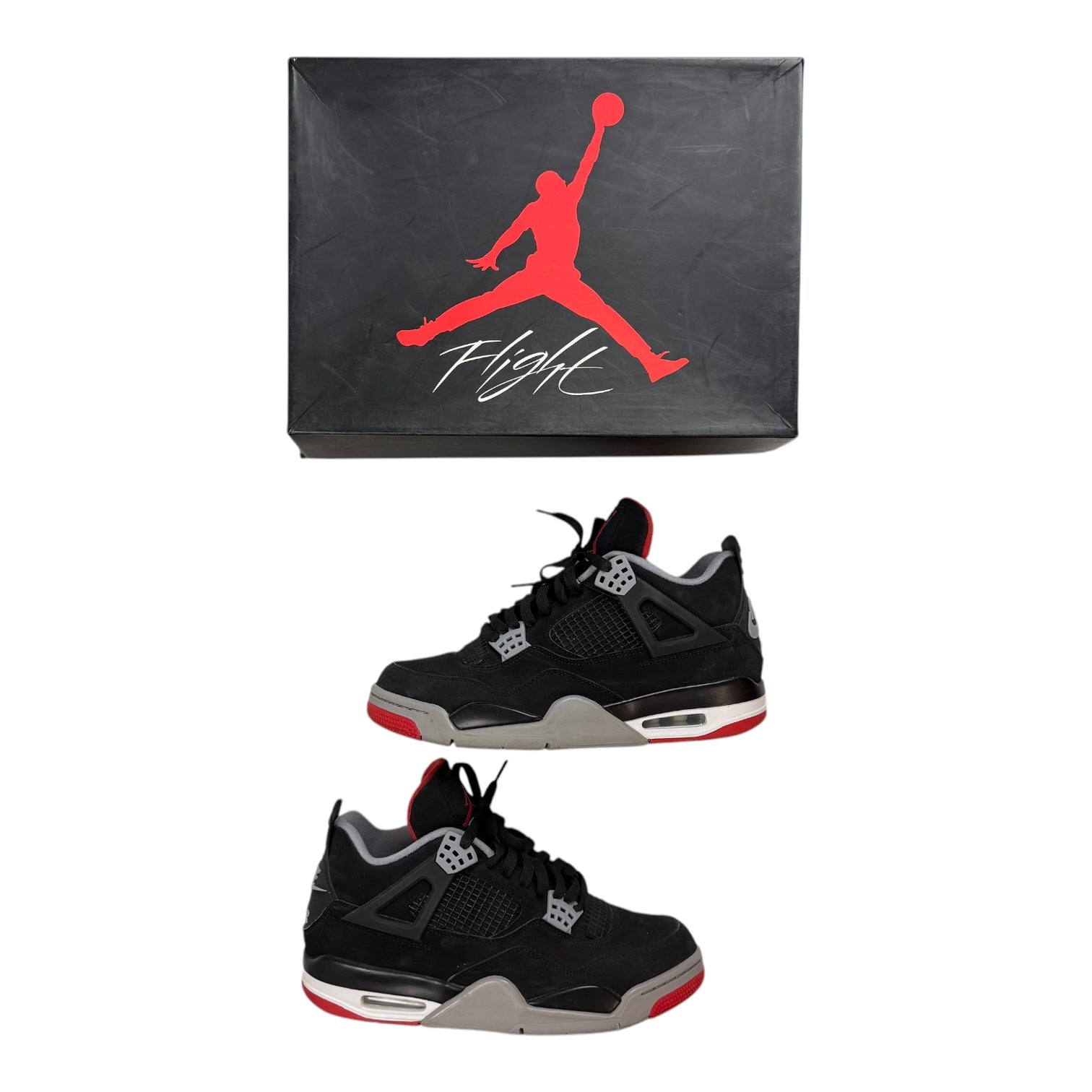 Jordan 4 Retro Bred (2019) (Used)