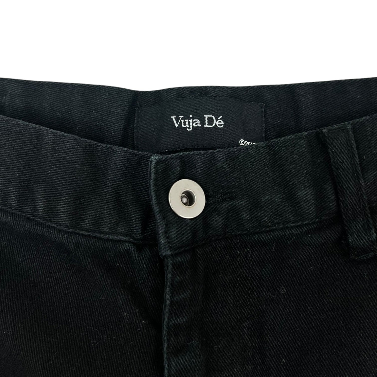 Vuja De Backzip Flared Carpenter Pants Black