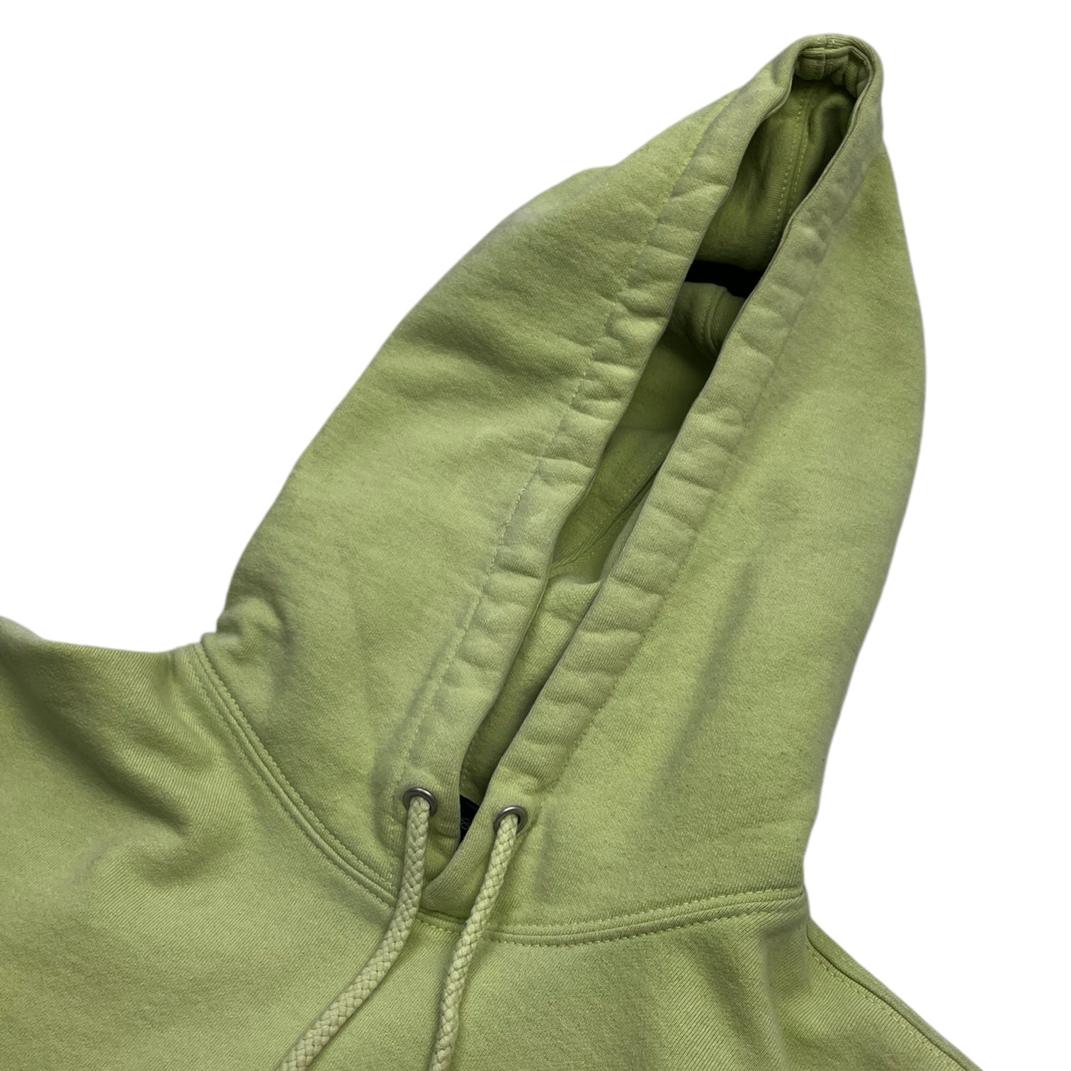 Stussy Spellout Logo Hoodie Green