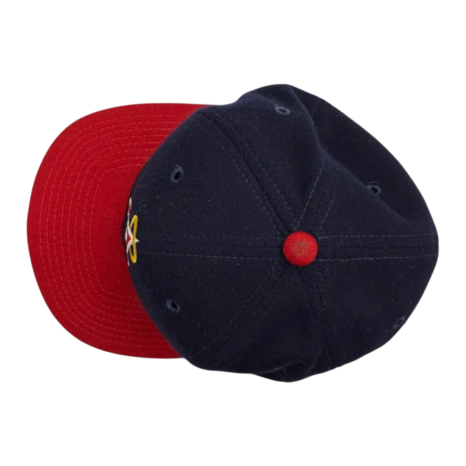 Vintage Sport Specialties Anaheim Angels Fitted Hat Blue/Red