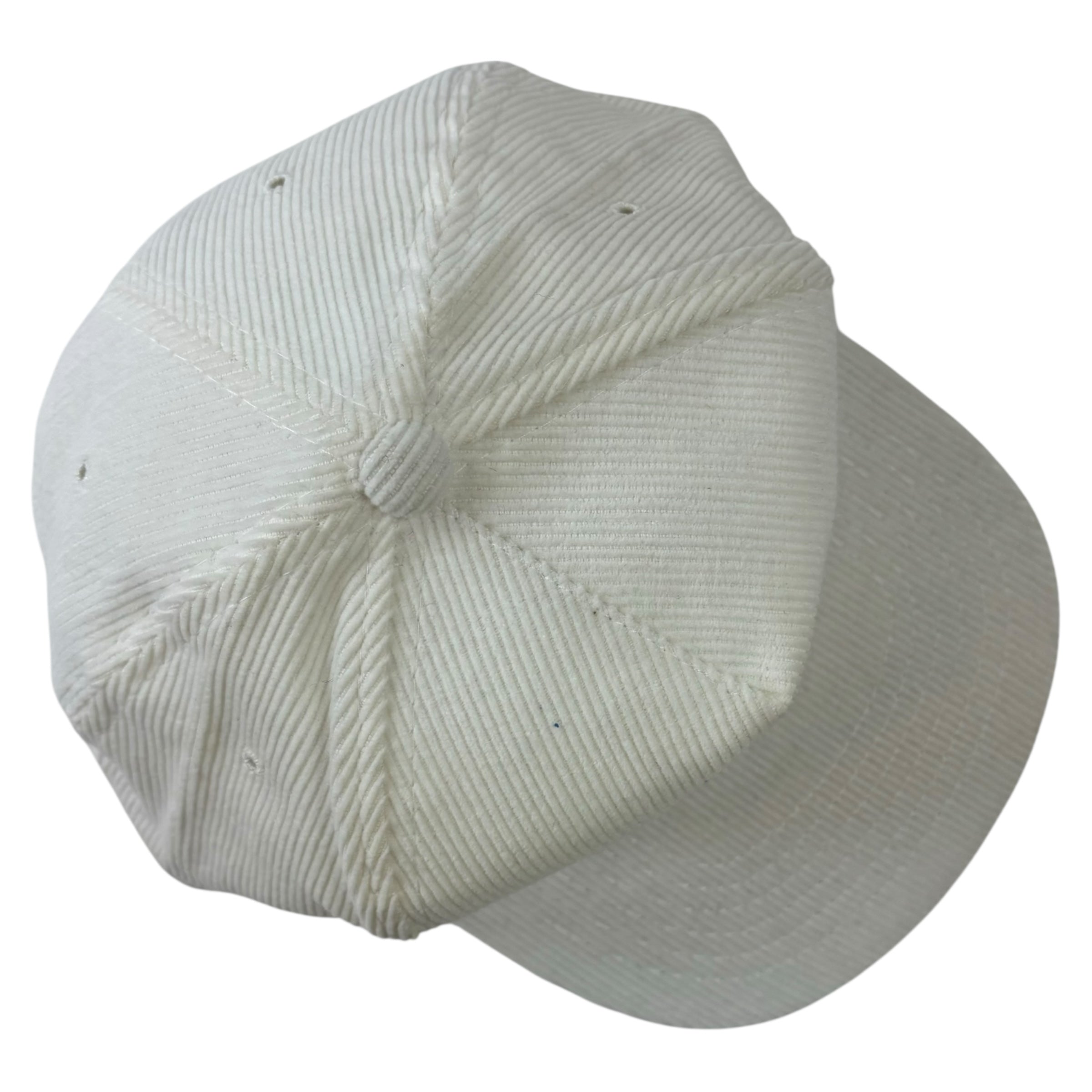 Vintage 1989 Stanley Cup Championship Corduroy SnapBack Hat White