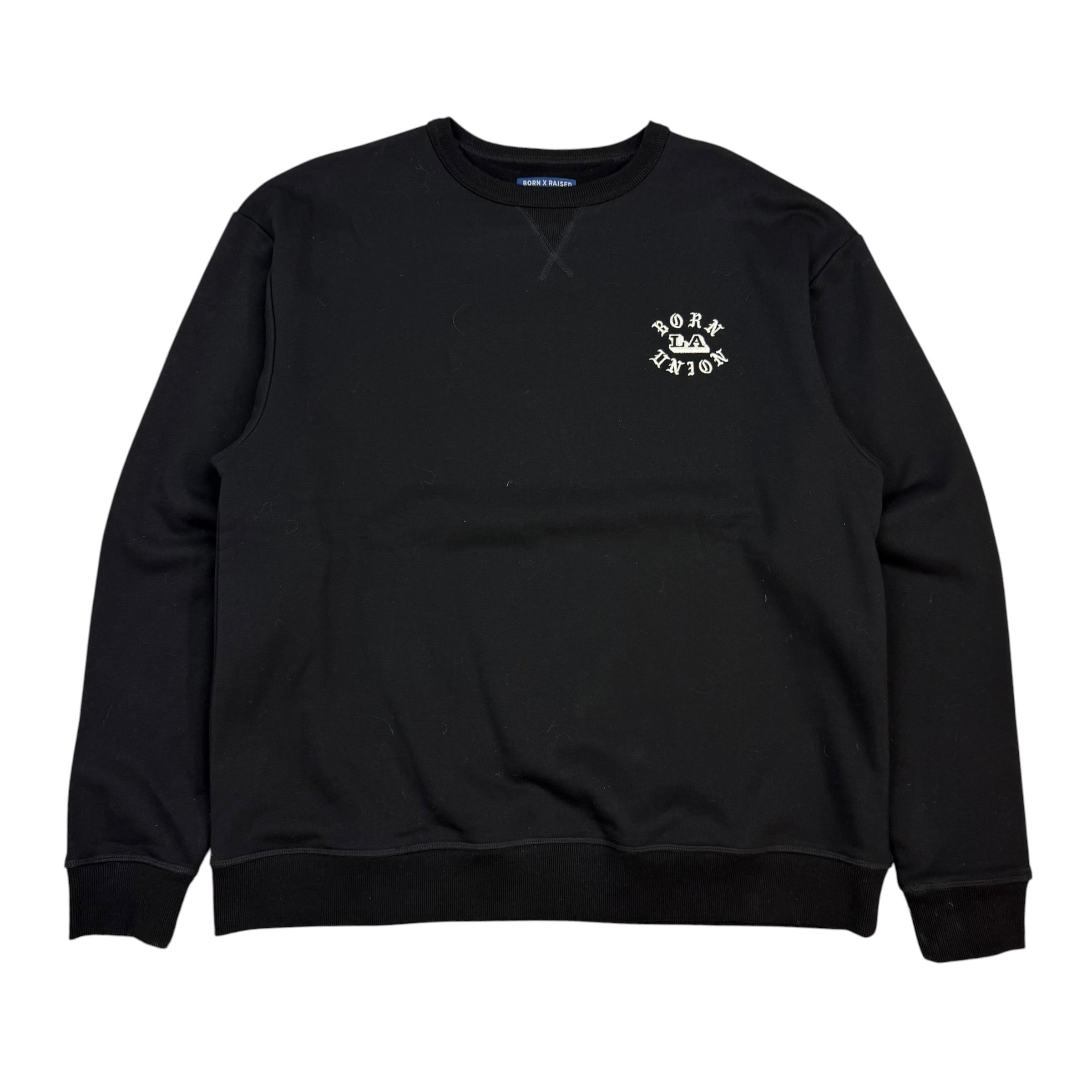 Born x Raised x Union Crewneck Black