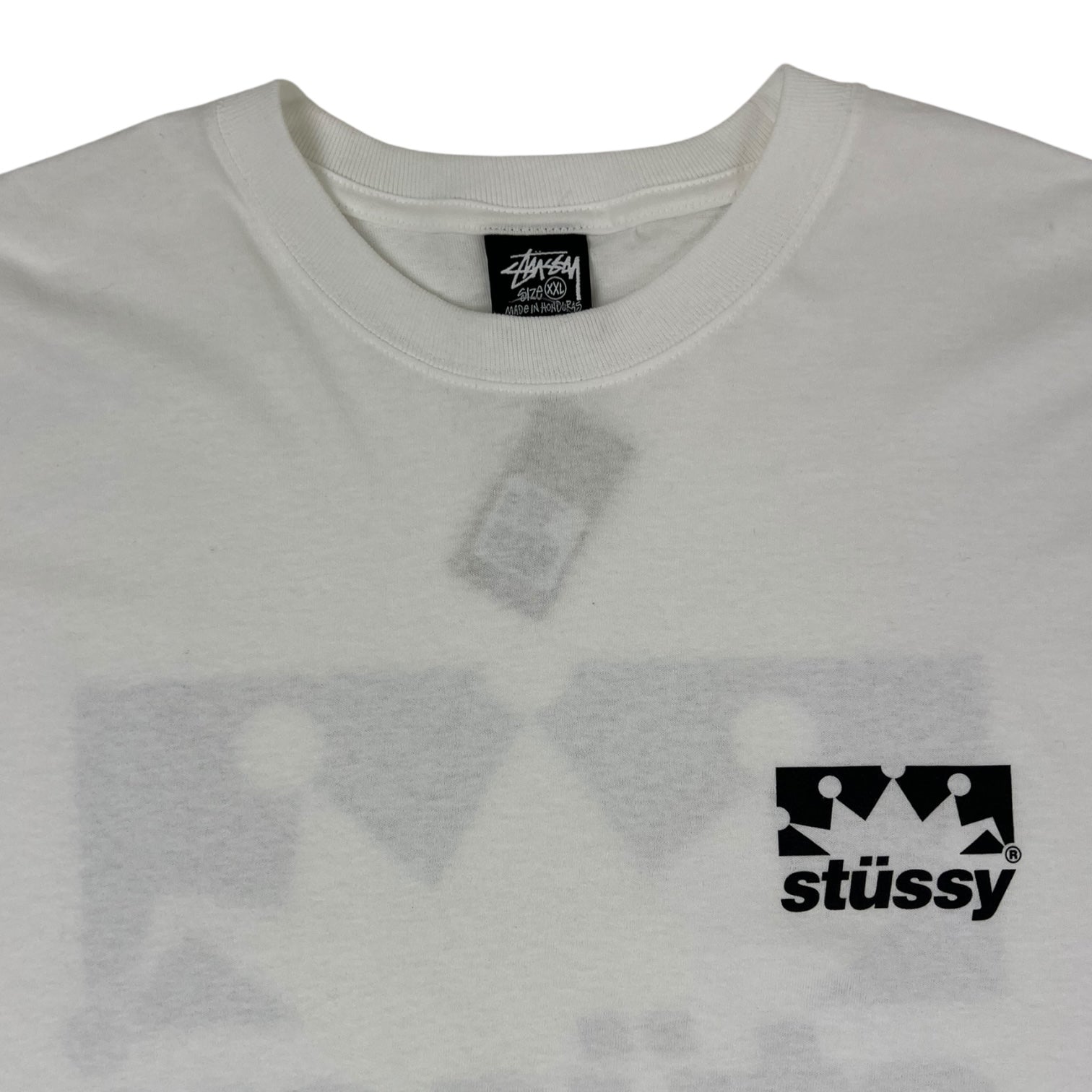Stussy Box Crown T-Shirt White